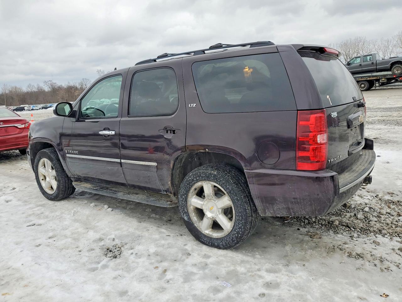2009 Chevrolet Tahoe K1500 Ltz Фиолетовый vin: 1GNFK33069R216629