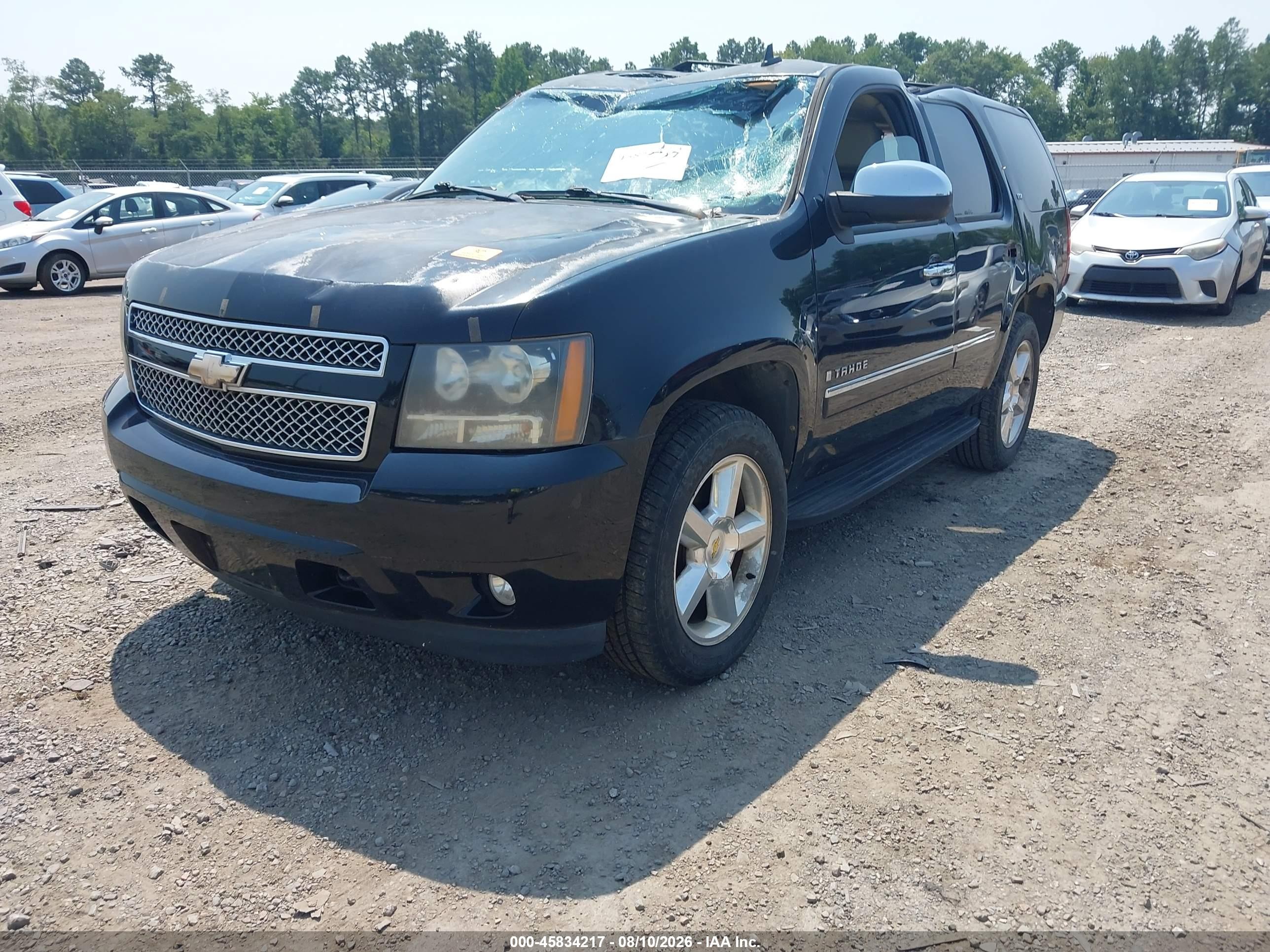2009 Chevrolet Tahoe Ltz Черный vin: 1GNFK33099J124591