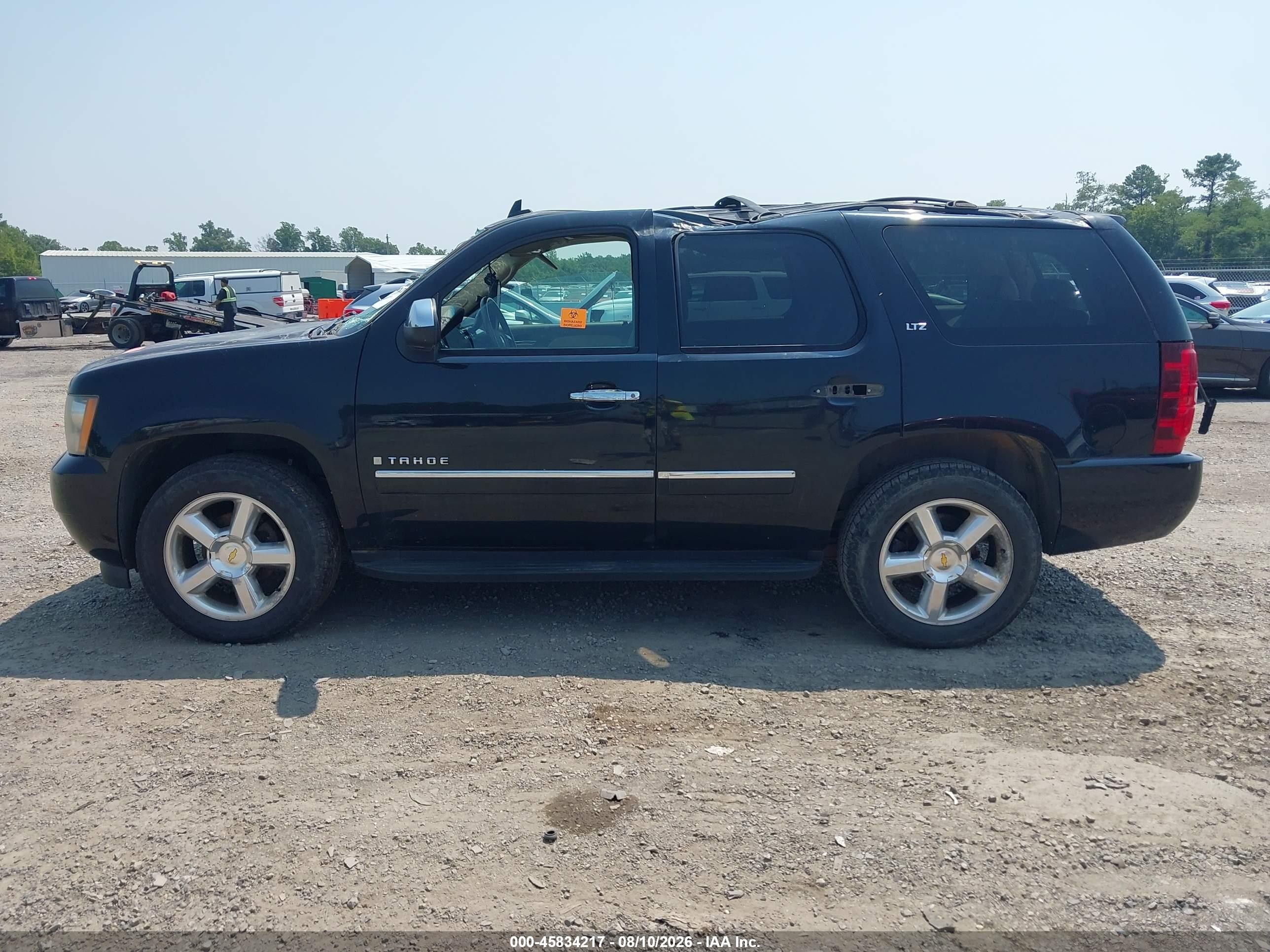 2009 Chevrolet Tahoe Ltz Черный vin: 1GNFK33099J124591
