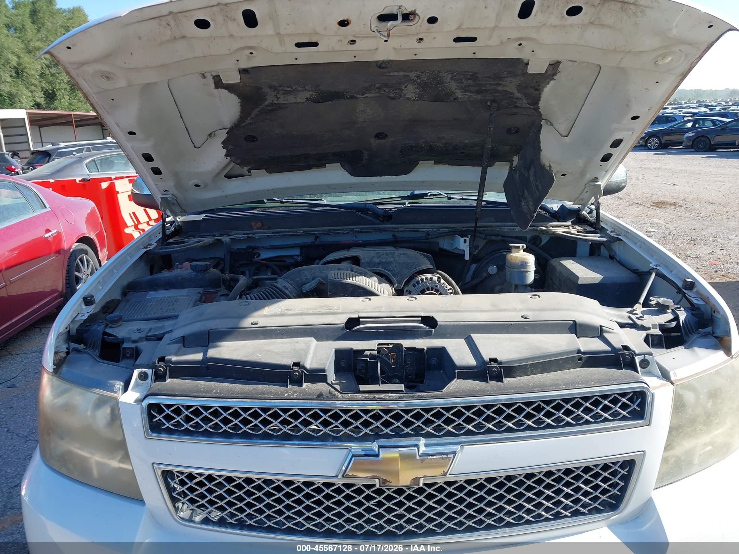 2009 Chevrolet Tahoe Ltz White vin: 1GNFK33099R214213