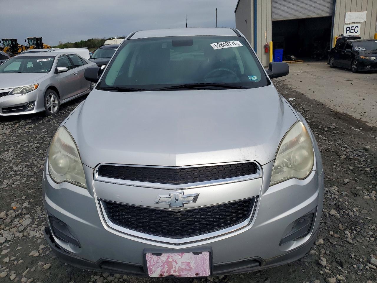 2013 Chevrolet Equinox Ls Silver vin: 1GNFLCEK1DZ106981