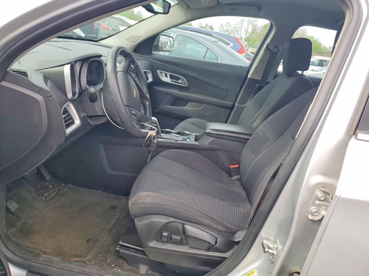 2013 Chevrolet Equinox Ls Silver vin: 1GNFLCEK1DZ106981