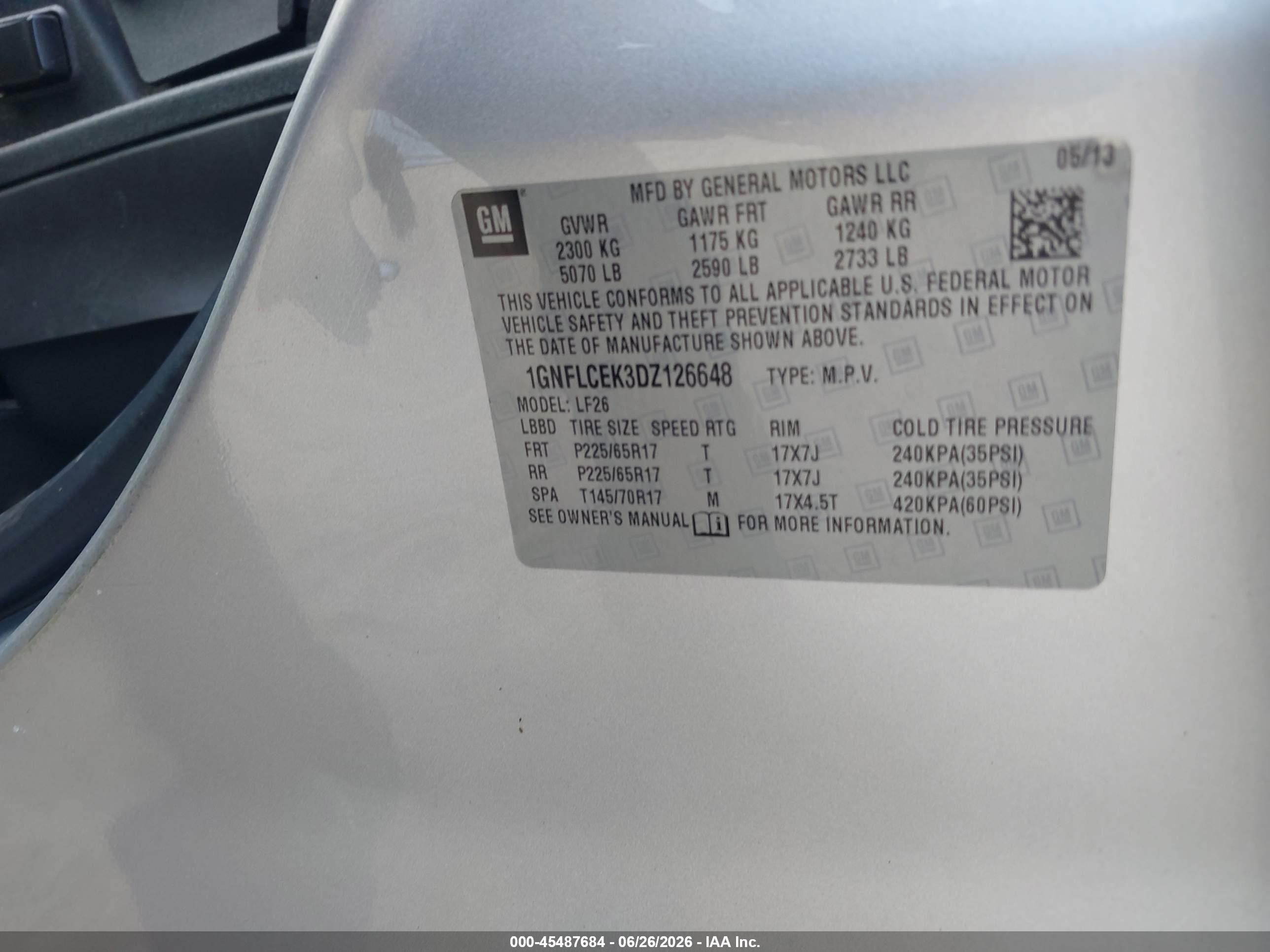 2013 Chevrolet Equinox Ls Silver vin: 1GNFLCEK3DZ126648