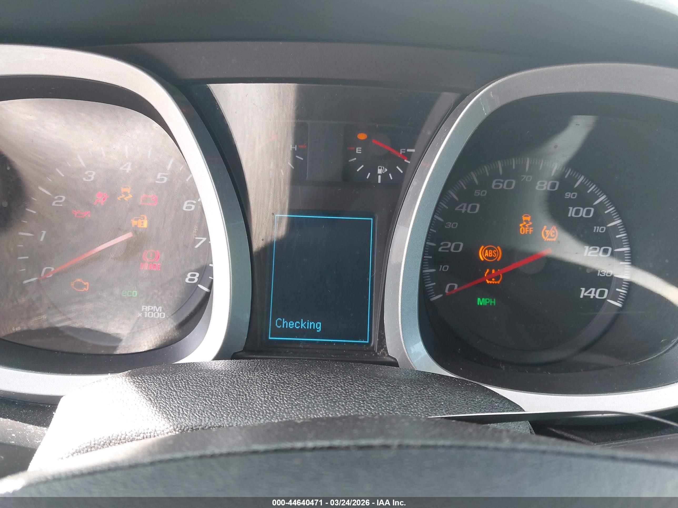 2013 Chevrolet Equinox Ls White vin: 1GNFLCEK4DZ133804