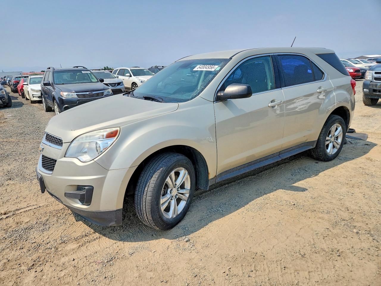 2014 Chevrolet Equinox Ls Beige vin: 1GNFLEEK1EZ125592