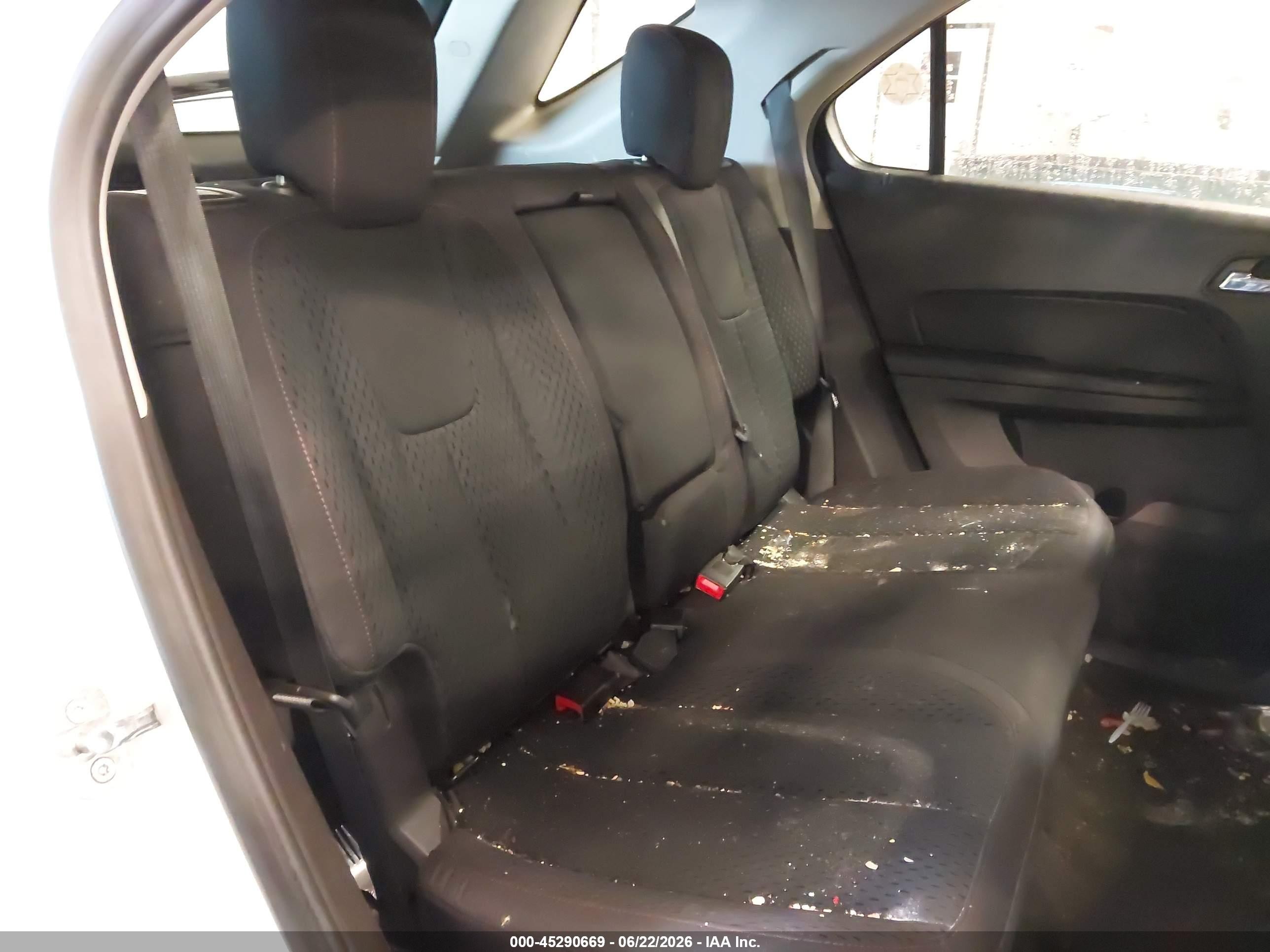 2015 Chevrolet Equinox Ls White vin: 1GNFLEEK1FZ132298