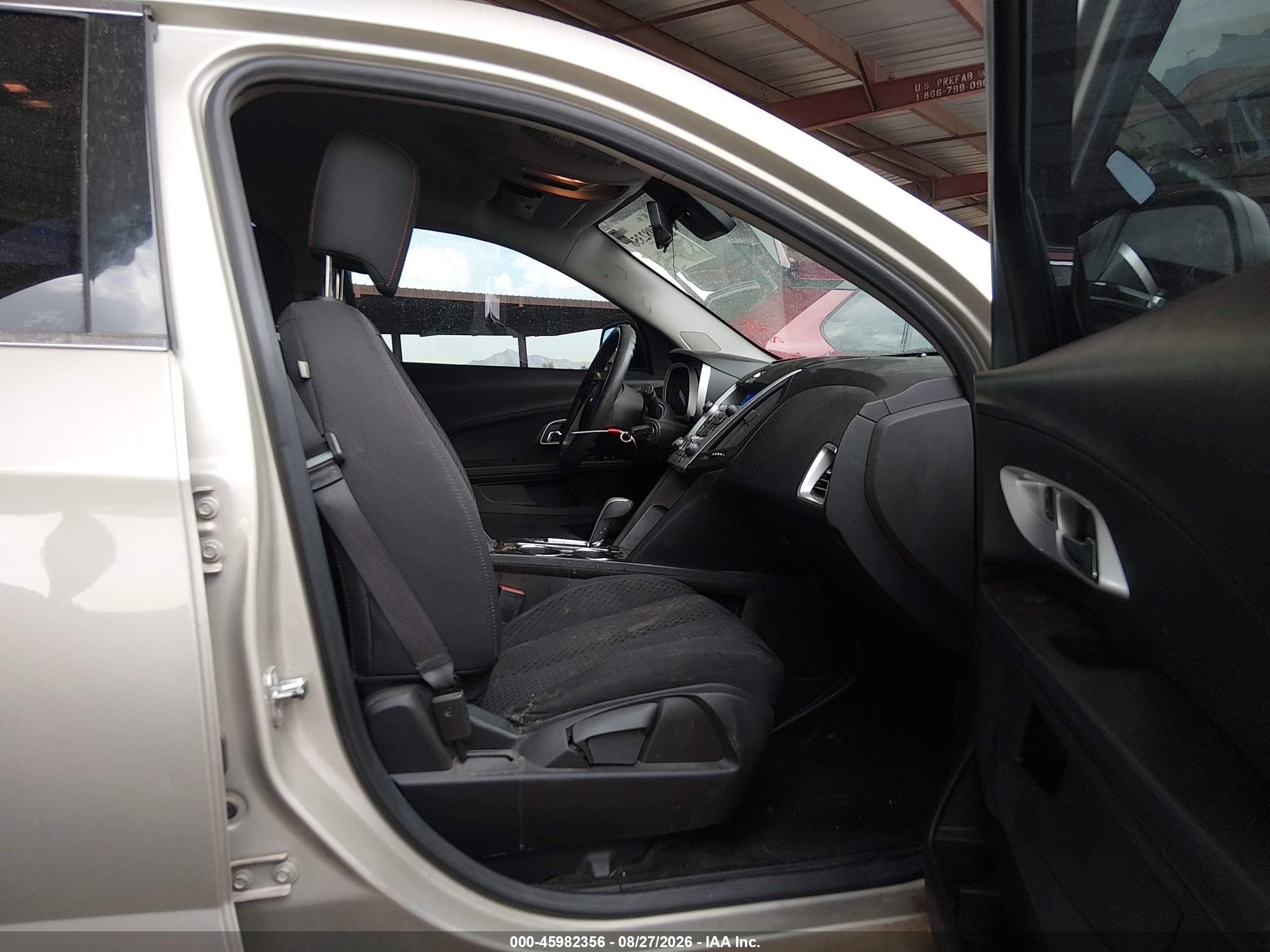 2015 Chevrolet Equinox Ls Cream vin: 1GNFLEEK3FZ140046