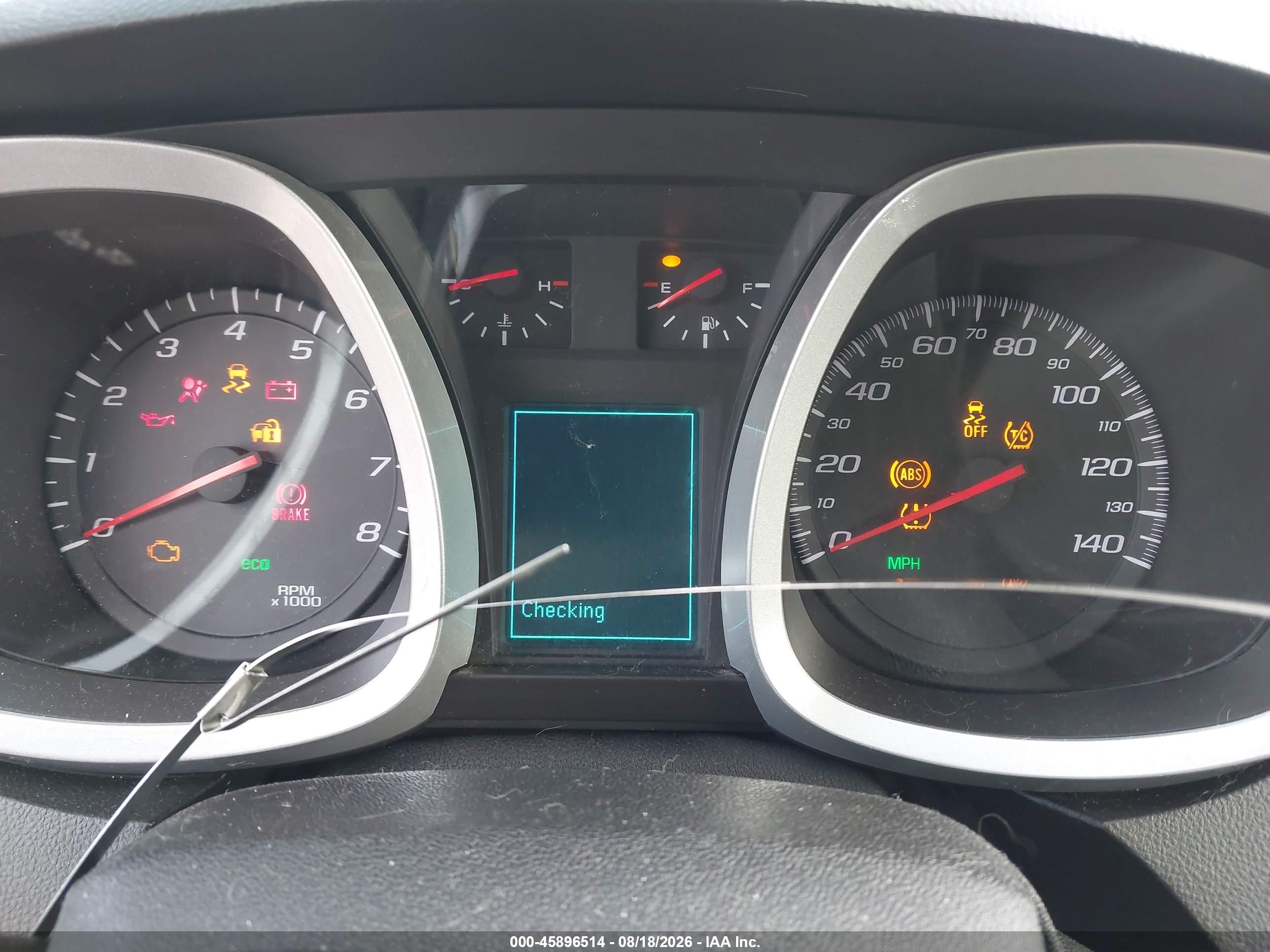 2013 Chevrolet Equinox Lt Gray vin: 1GNFLEEK5DZ113220