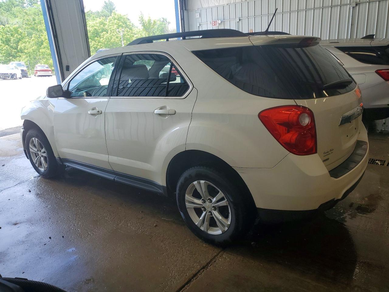 2013 Chevrolet Equinox Lt White vin: 1GNFLEEK5DZ131586
