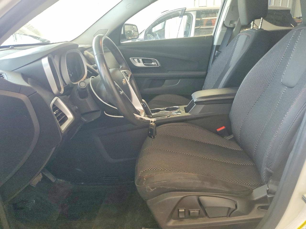 2013 Chevrolet Equinox Lt White vin: 1GNFLEEK5DZ131586