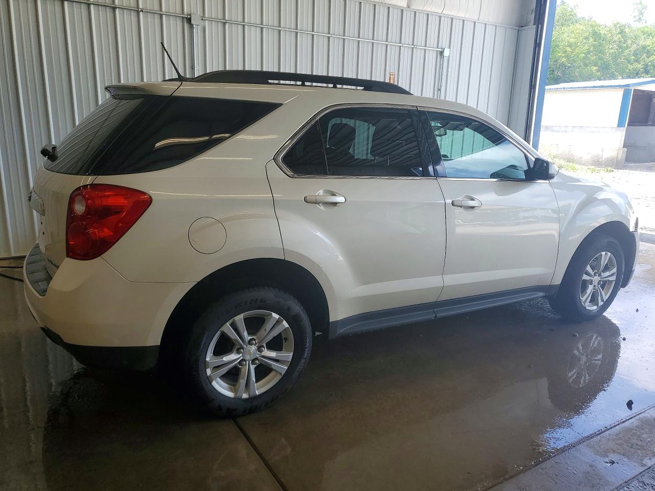 2013 Chevrolet Equinox Lt White vin: 1GNFLEEK5DZ131586