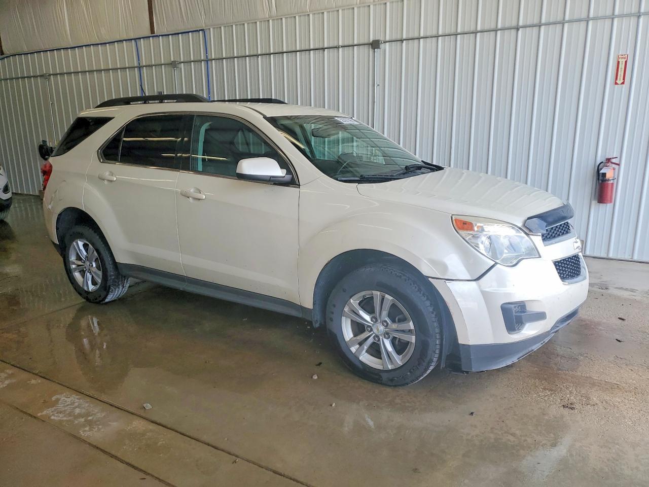 2013 Chevrolet Equinox Lt White vin: 1GNFLEEK5DZ131586