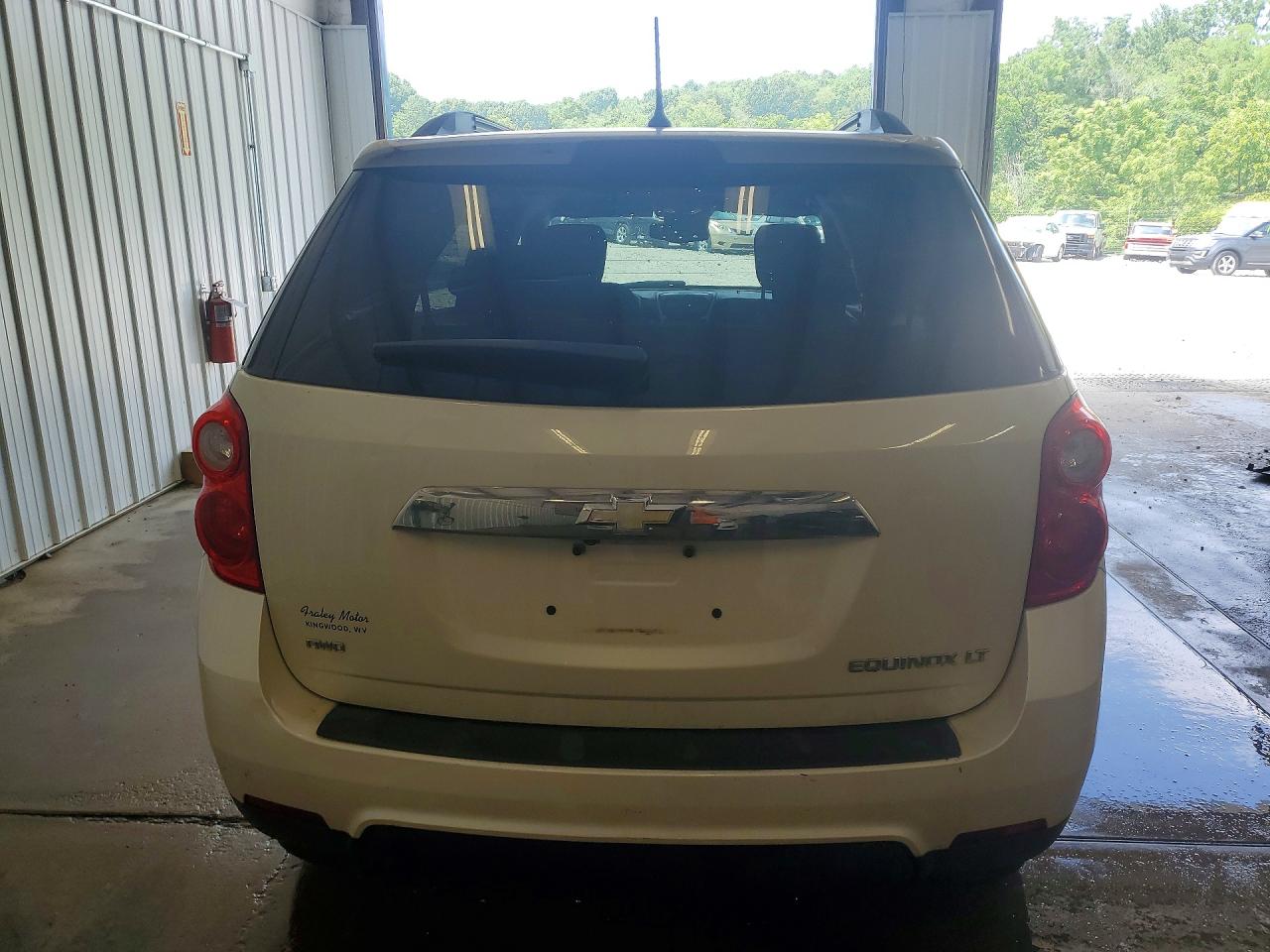 2013 Chevrolet Equinox Lt White vin: 1GNFLEEK5DZ131586