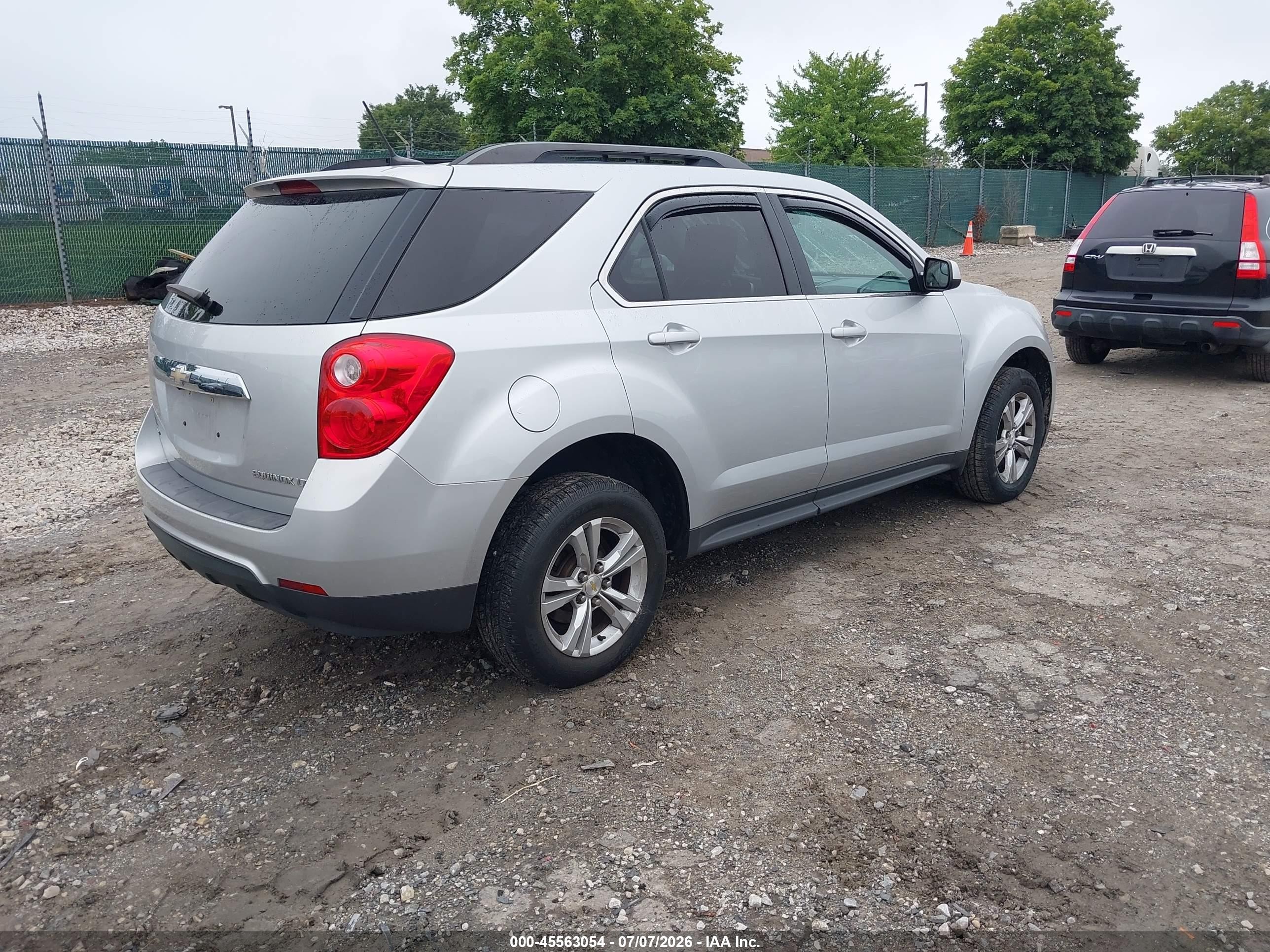 2013 Chevrolet Equinox Lt Silver vin: 1GNFLEEK6DZ104851