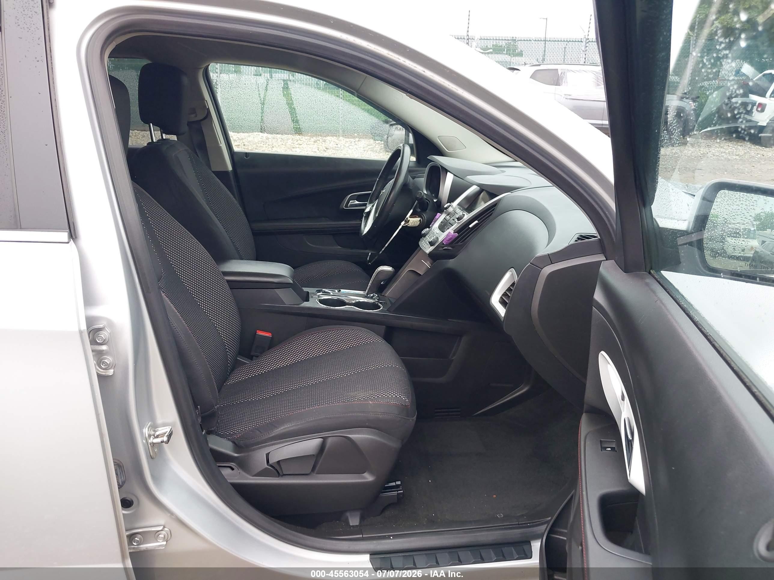 2013 Chevrolet Equinox Lt Silver vin: 1GNFLEEK6DZ104851