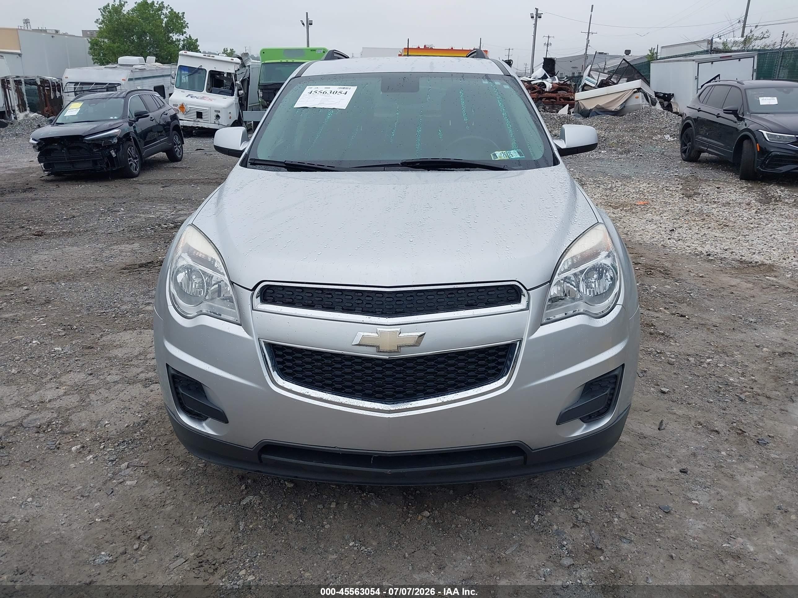 2013 Chevrolet Equinox Lt Silver vin: 1GNFLEEK6DZ104851
