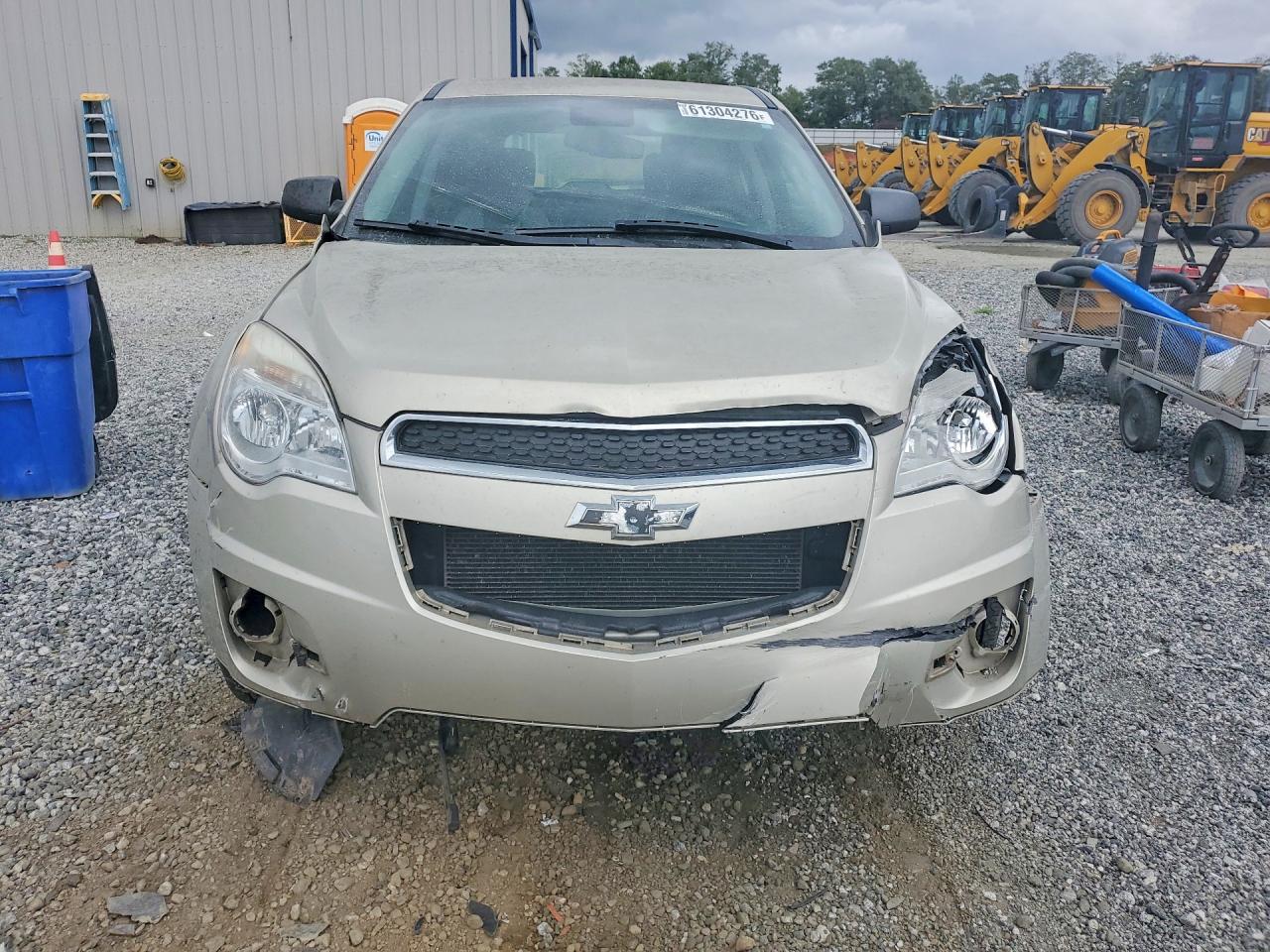 2014 Chevrolet Equinox Ls Cream vin: 1GNFLEEK6EZ116709