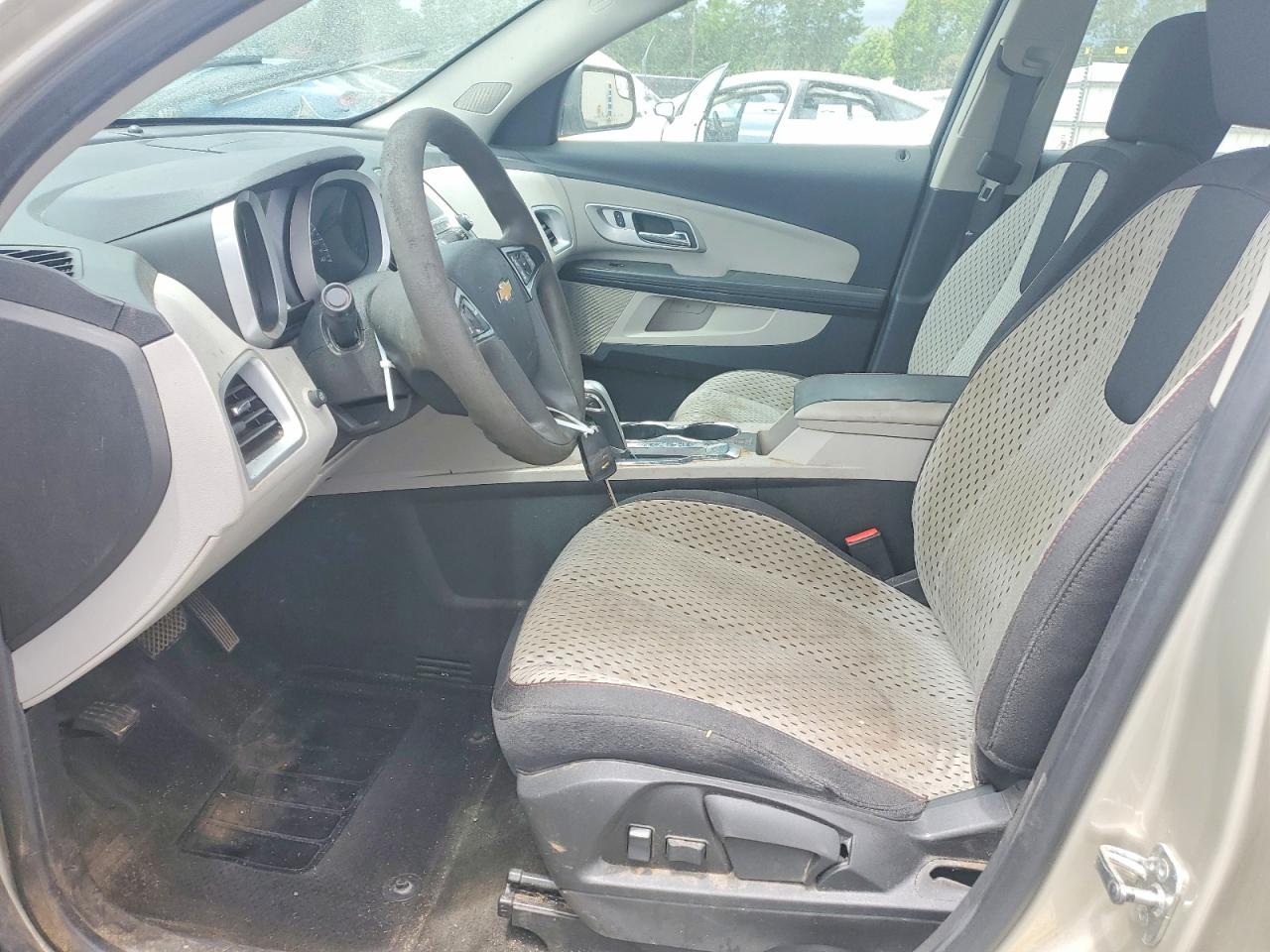 2014 Chevrolet Equinox Ls Cream vin: 1GNFLEEK6EZ116709