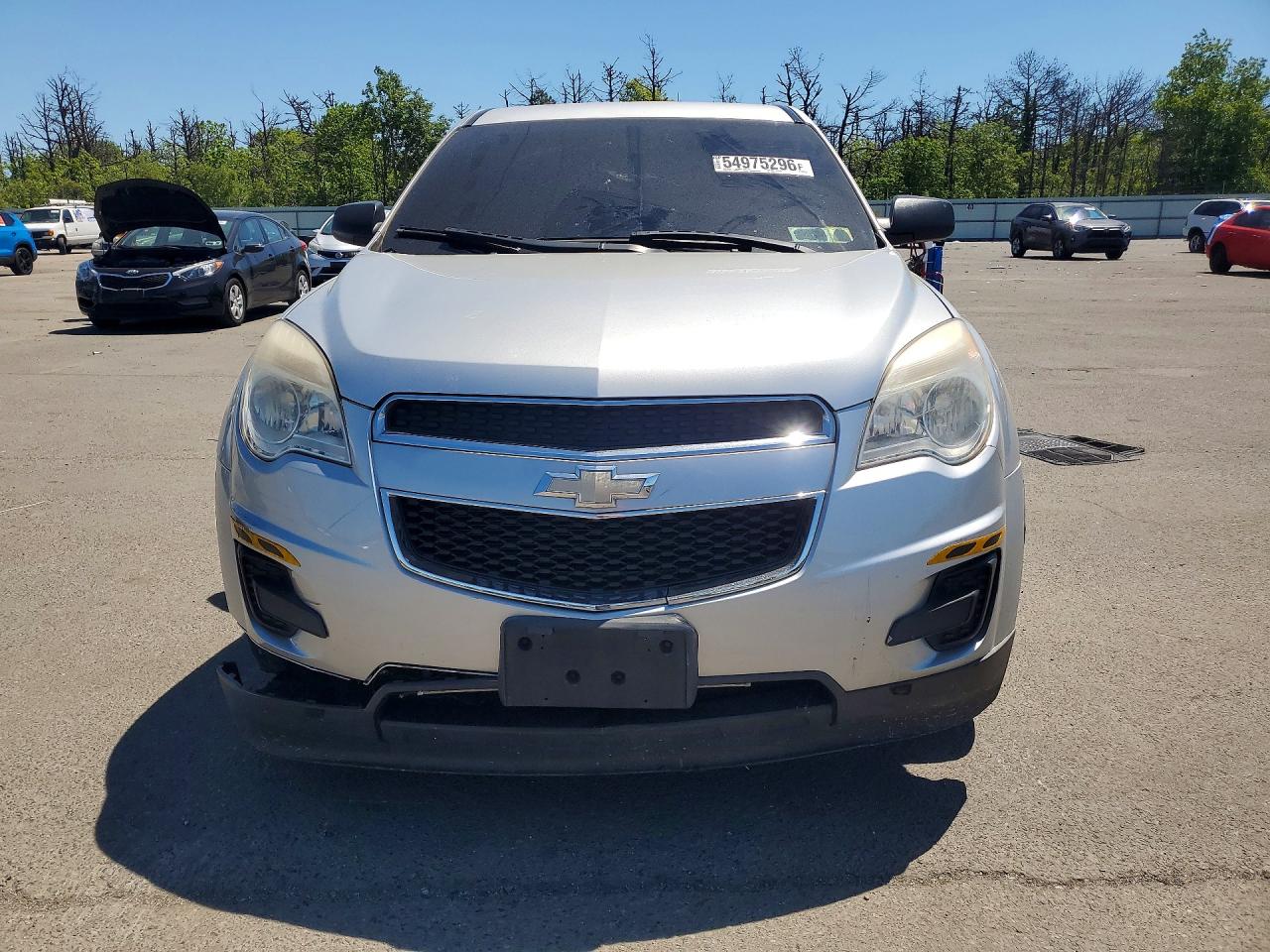2015 Chevrolet Equinox Ls Silver vin: 1GNFLEEK6FZ126982