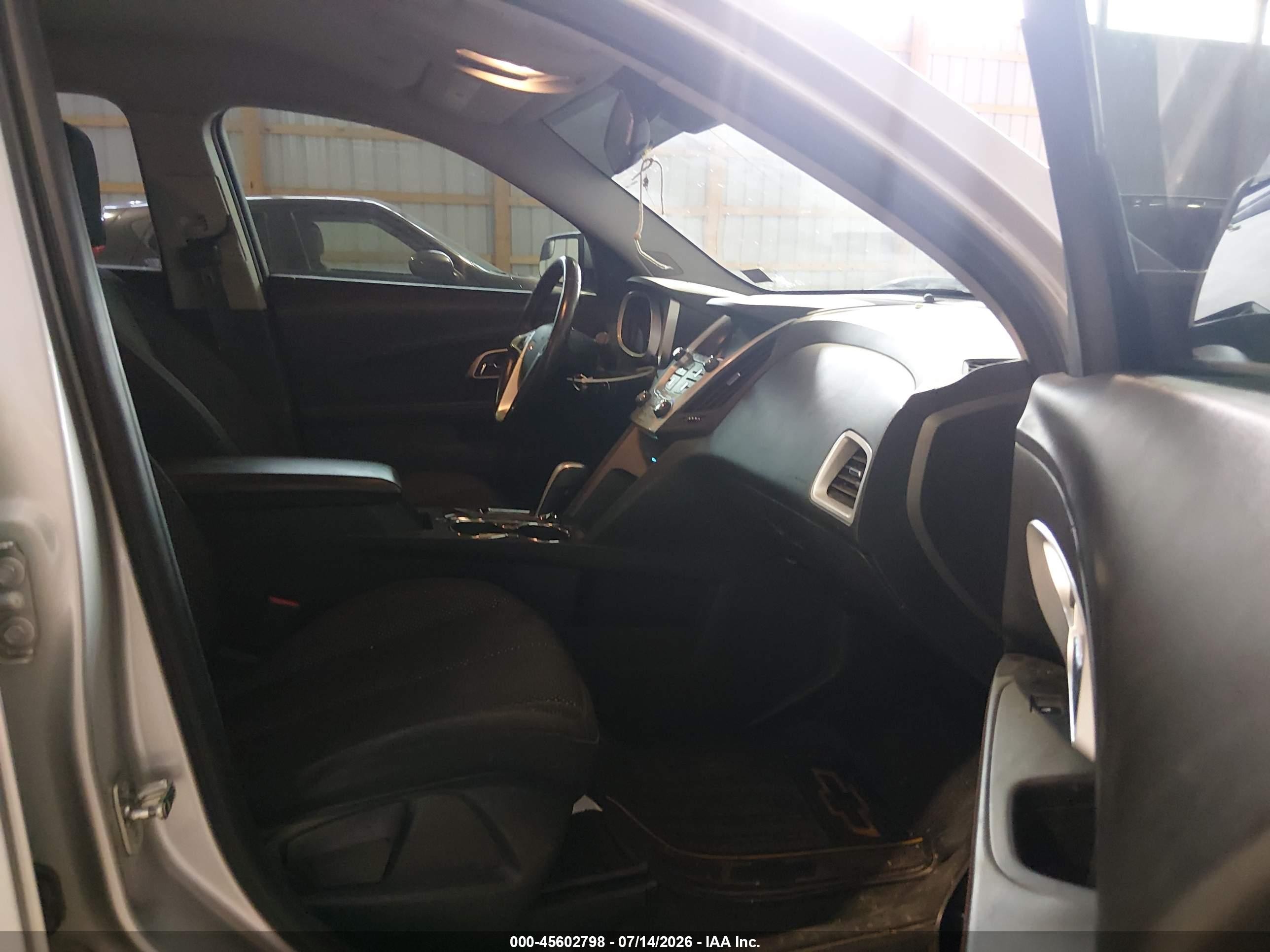 2013 Chevrolet Equinox Lt Silver vin: 1GNFLEEK7DZ128317