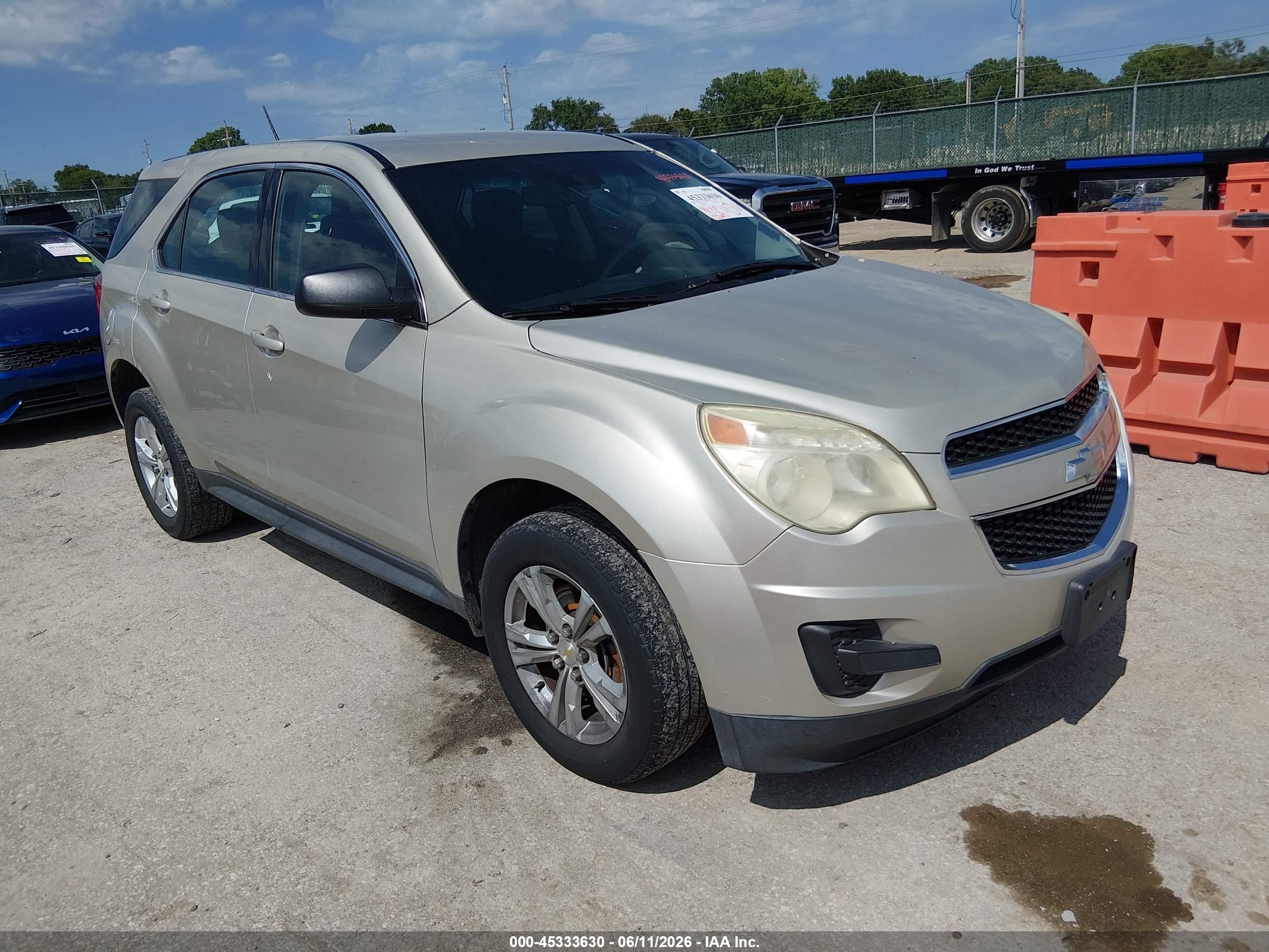 2014 Chevrolet Equinox Ls Champagne vin: 1GNFLEEK7EZ137794