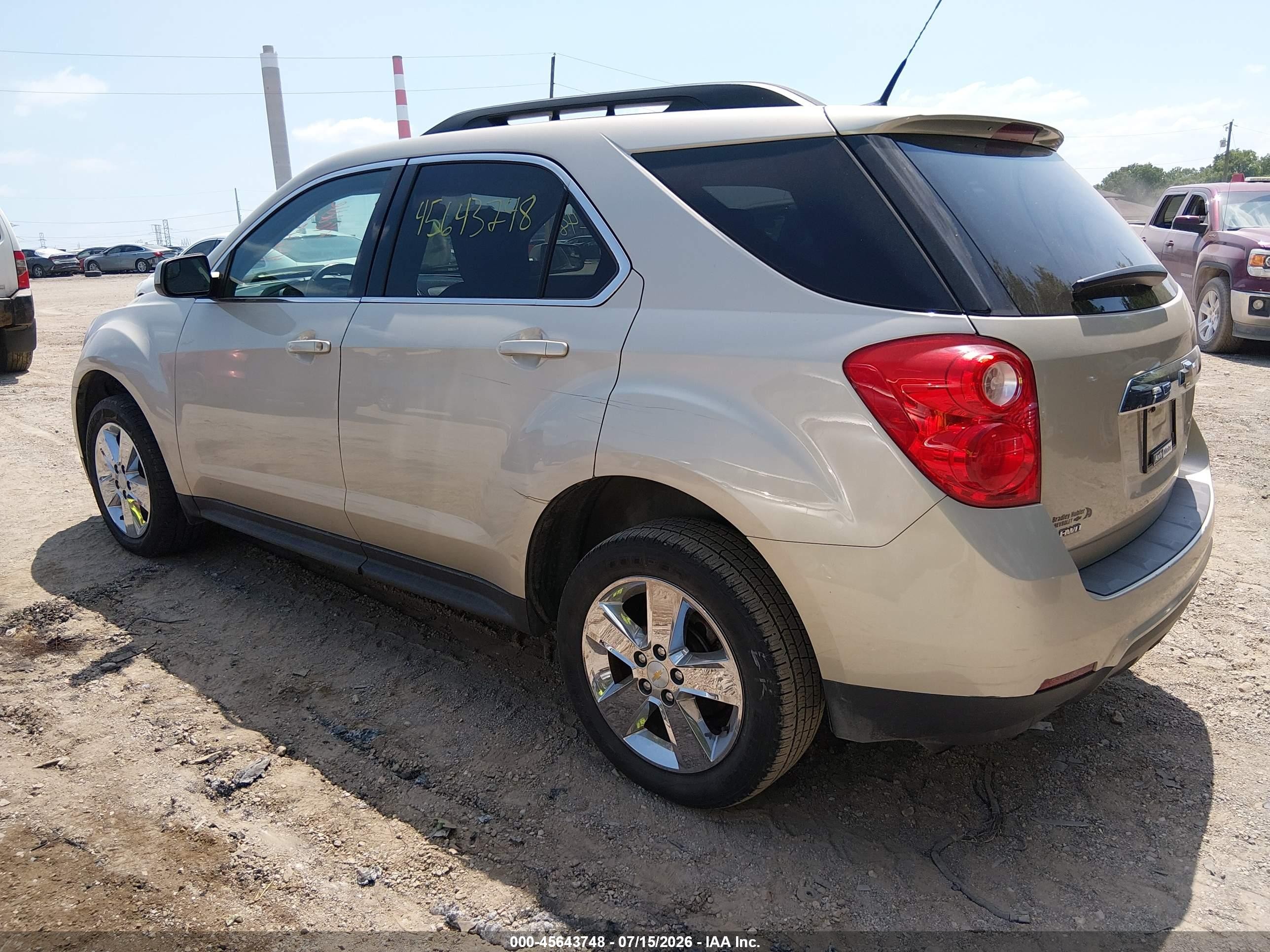 2013 Chevrolet Equinox Lt Pewter vin: 1GNFLEEK8DZ111655