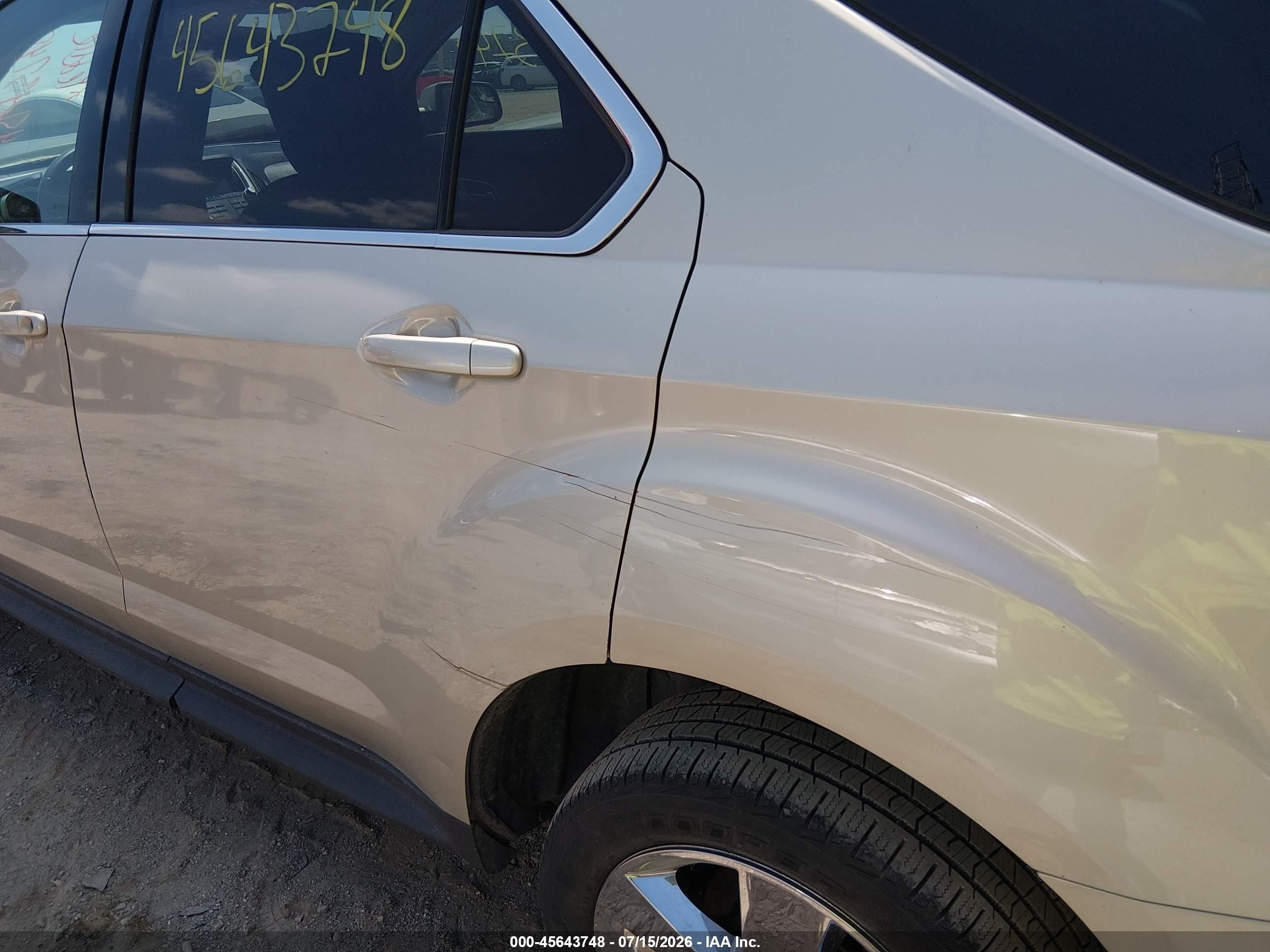2013 Chevrolet Equinox Lt Pewter vin: 1GNFLEEK8DZ111655