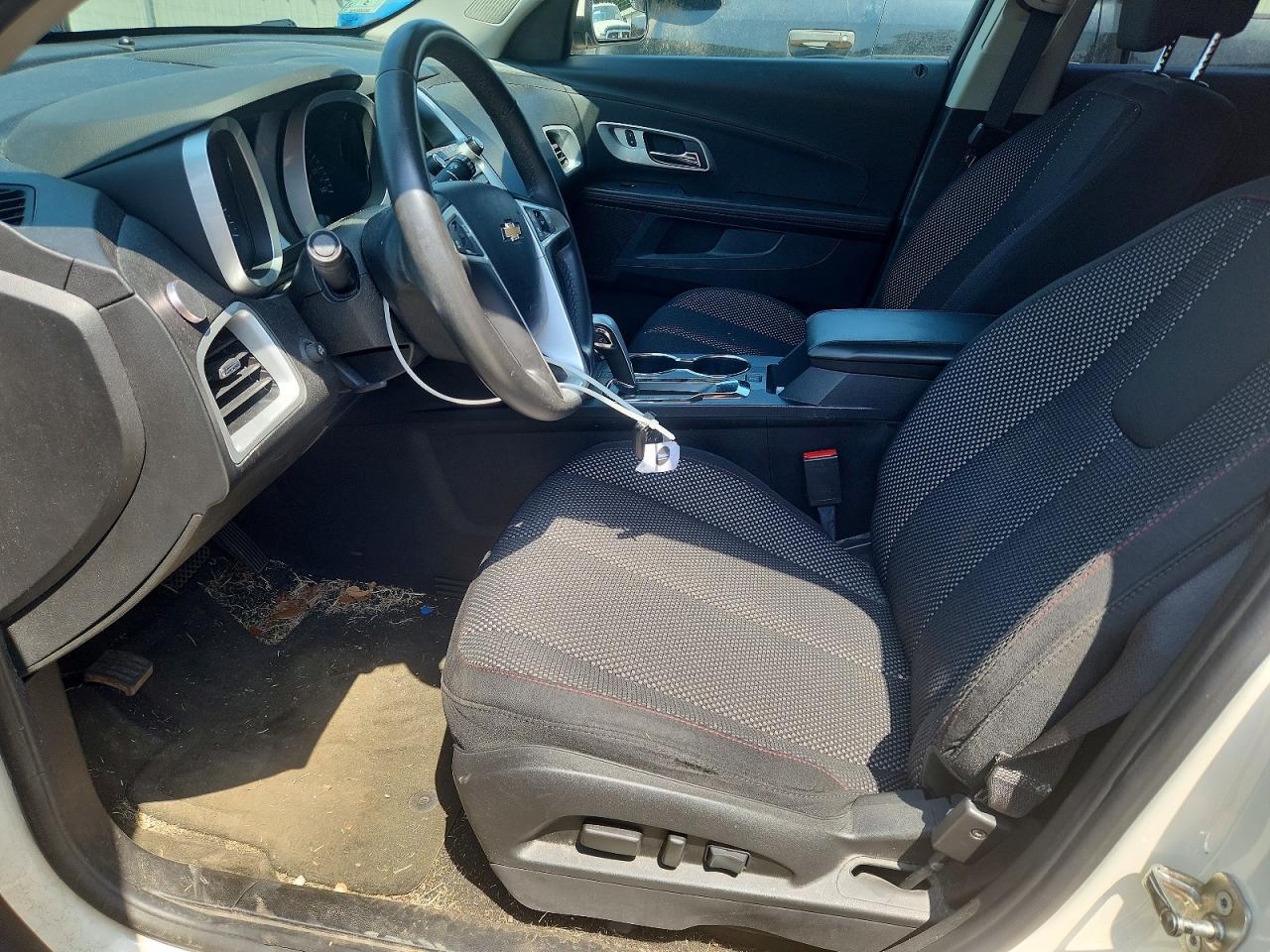 2013 Chevrolet Equinox Lt White vin: 1GNFLEEK9DZ125001