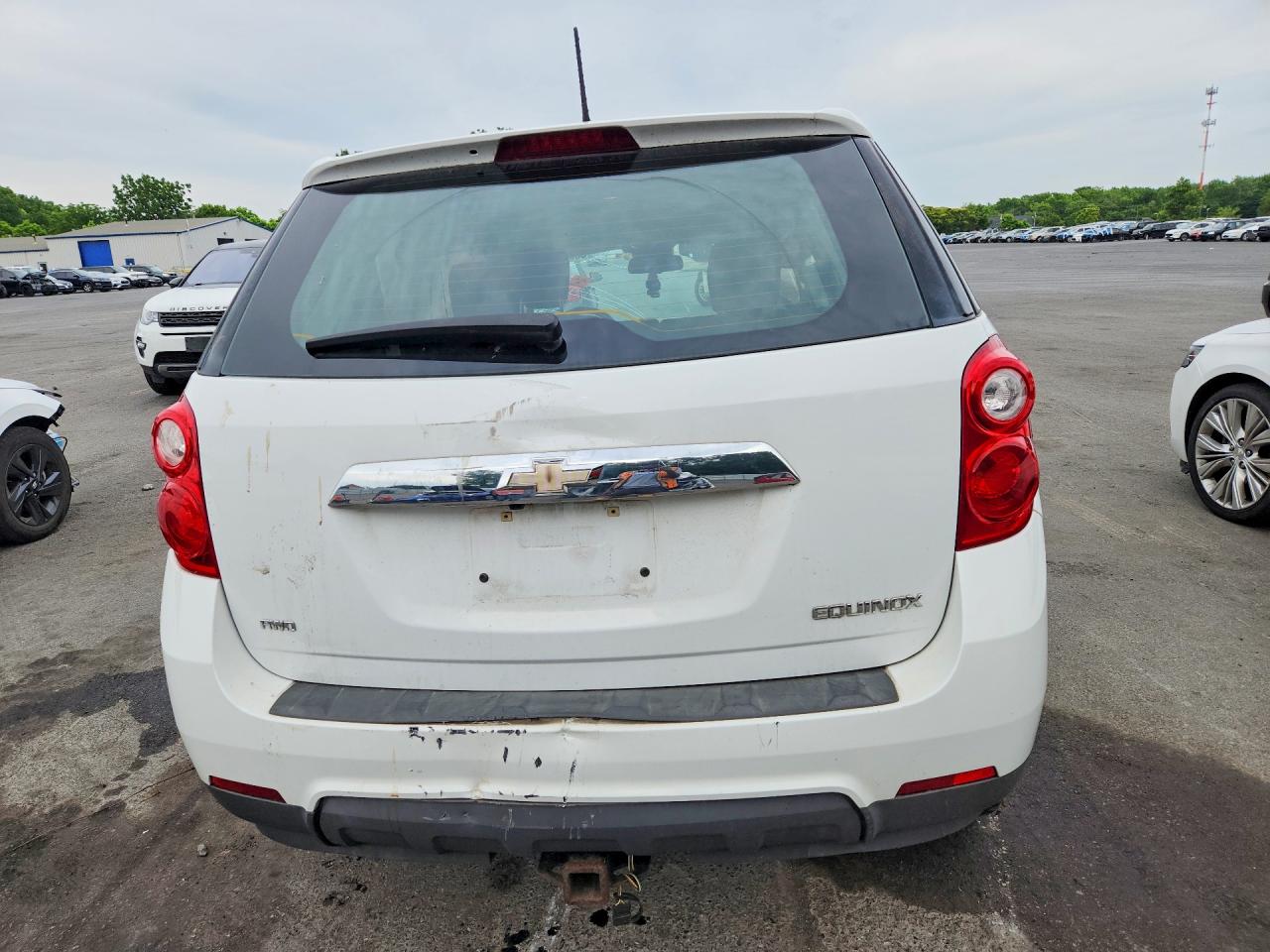 2014 Chevrolet Equinox Ls Белый vin: 1GNFLEEK9EZ106062