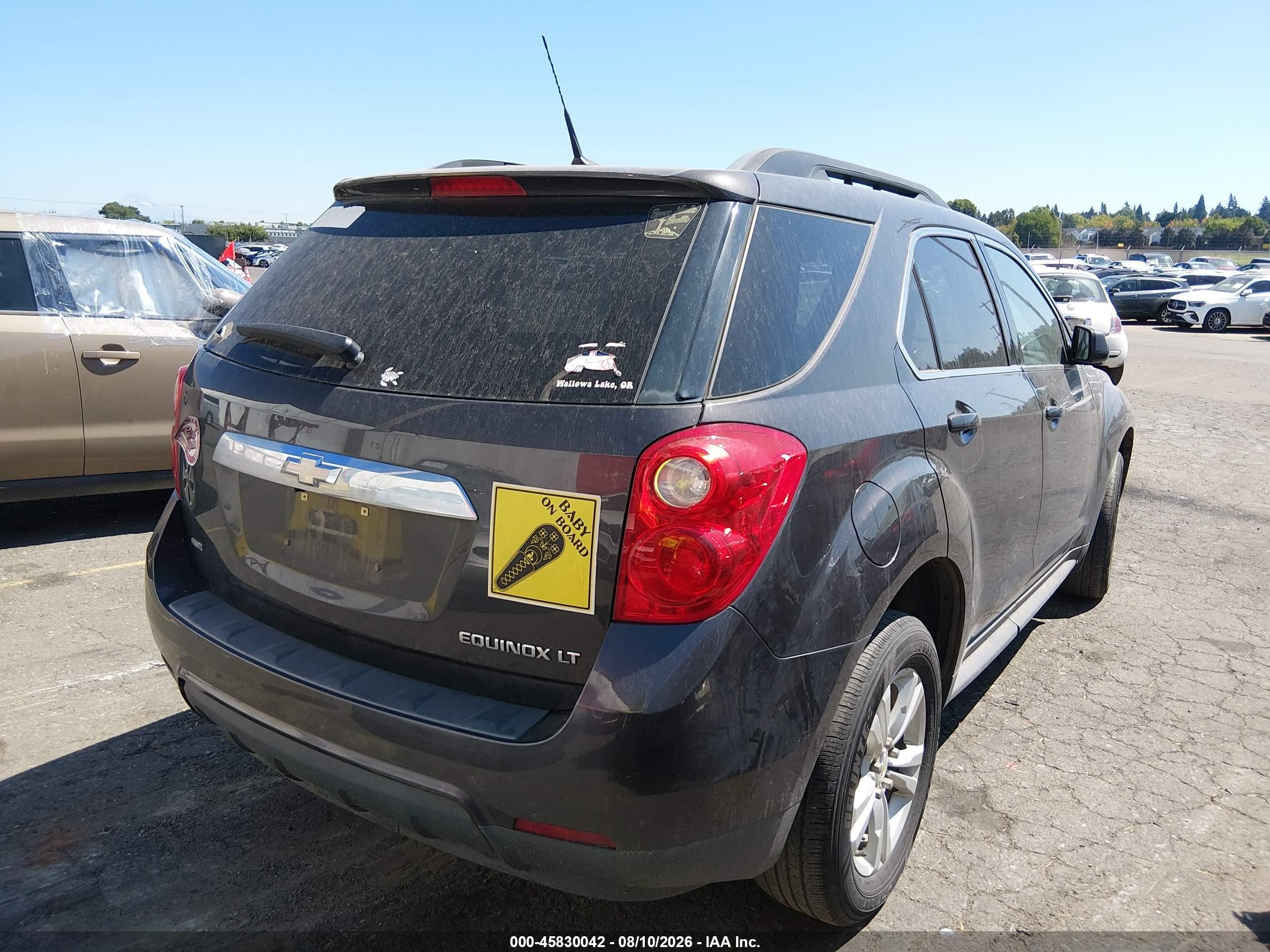 2013 Chevrolet Equinox Lt Черный vin: 1GNFLEEKXDZ101497