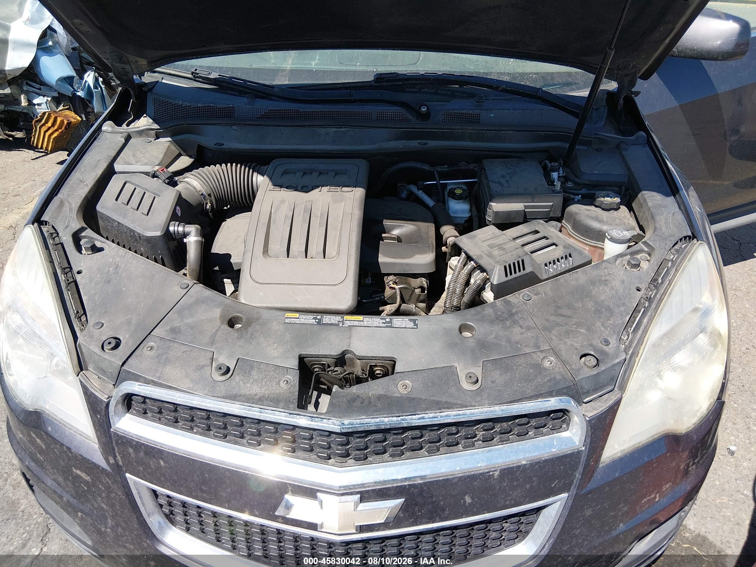 2013 Chevrolet Equinox Lt Черный vin: 1GNFLEEKXDZ101497