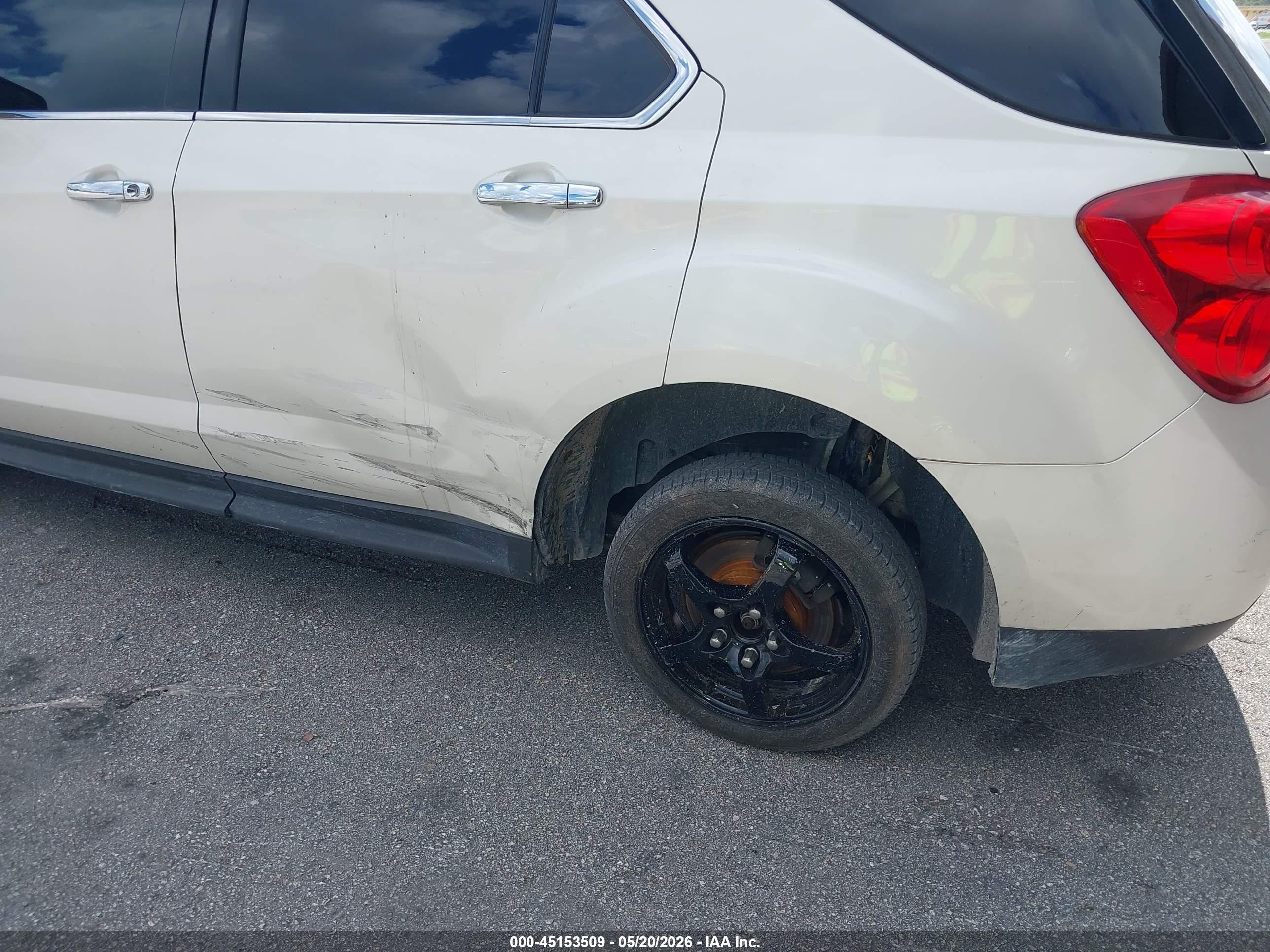 2014 Chevrolet Equinox 1lt White vin: 1GNFLFEK1EZ111178