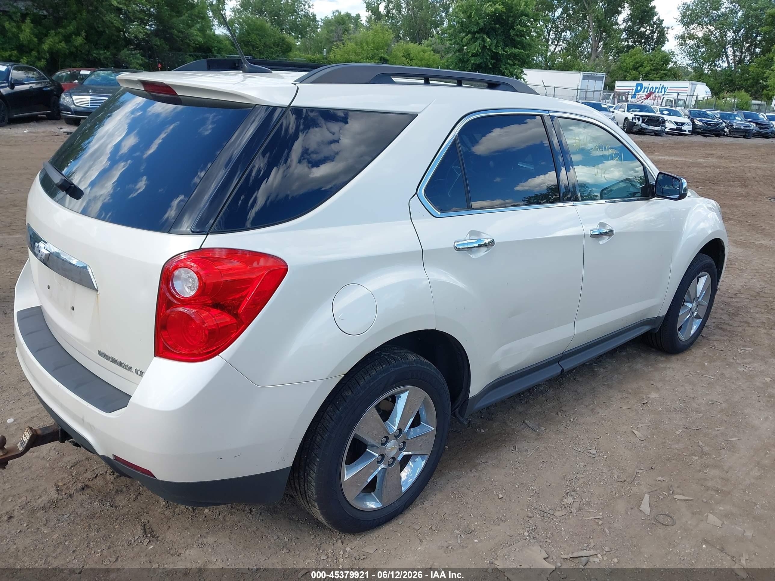 2014 Chevrolet Equinox Lt Белый vin: 1GNFLFEK1EZ138252