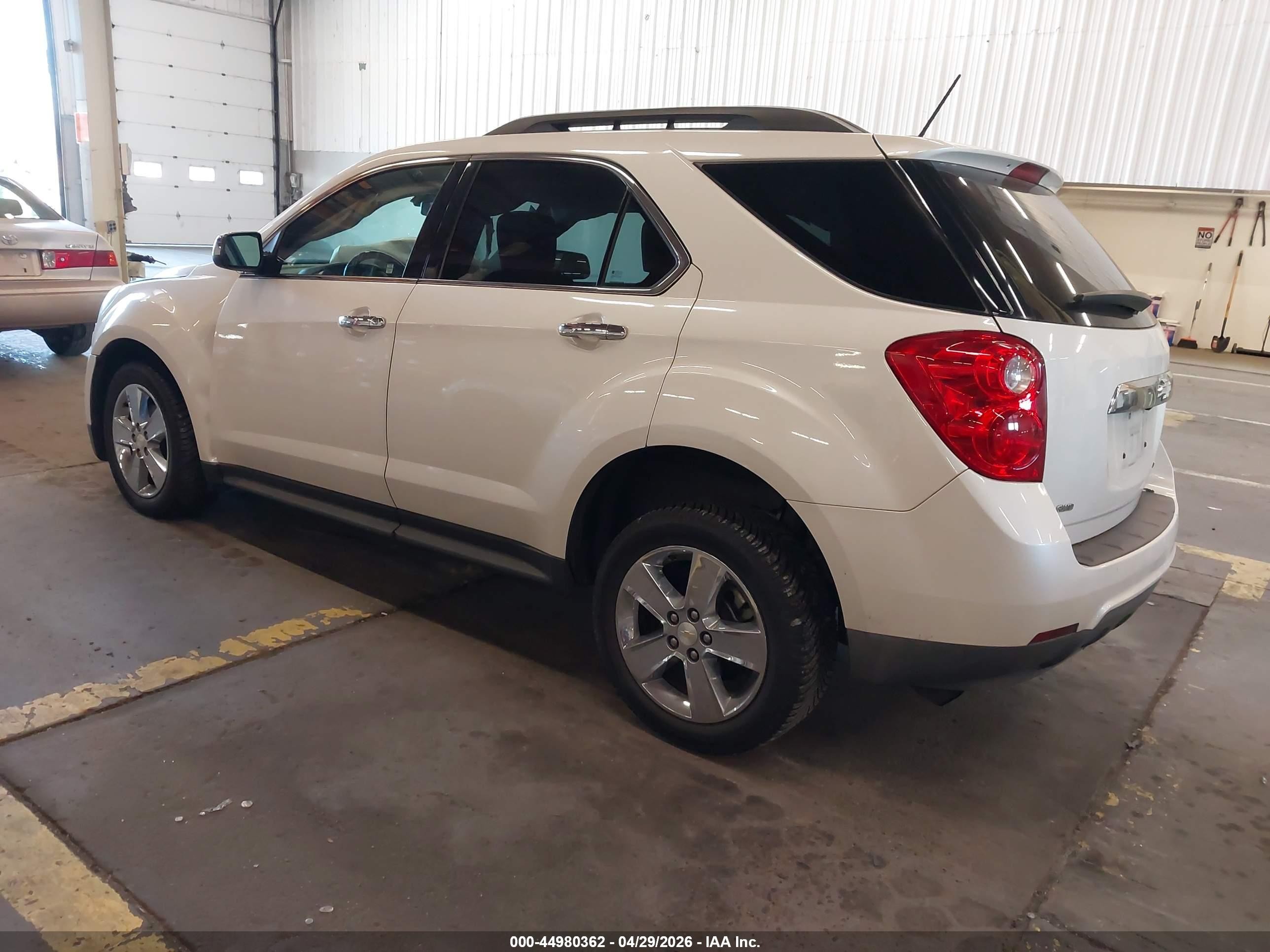 2015 Chevrolet Equinox 1lt Белый vin: 1GNFLFEK1FZ106421