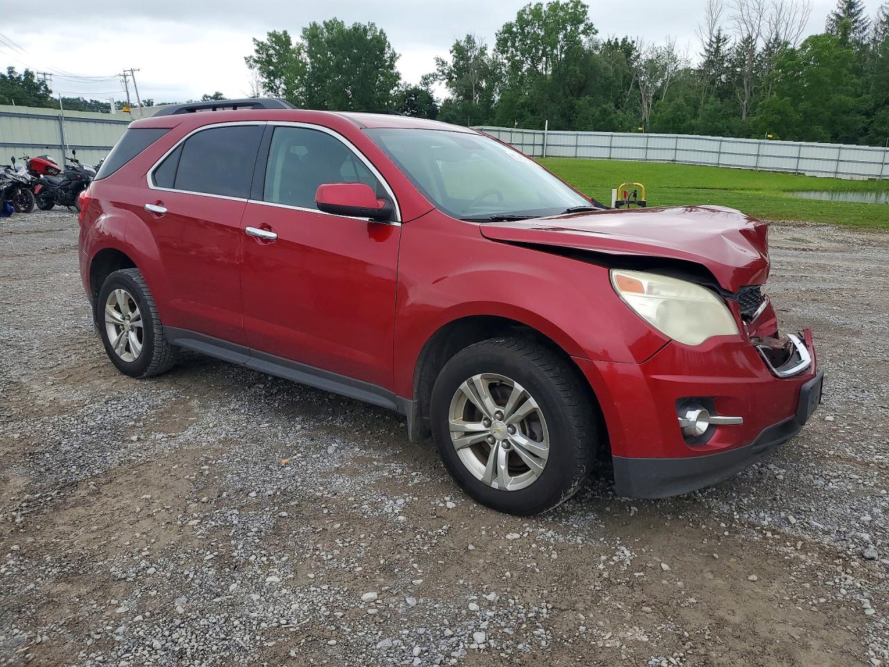 2014 Chevrolet Equinox Lt Red vin: 1GNFLFEK2EZ114185