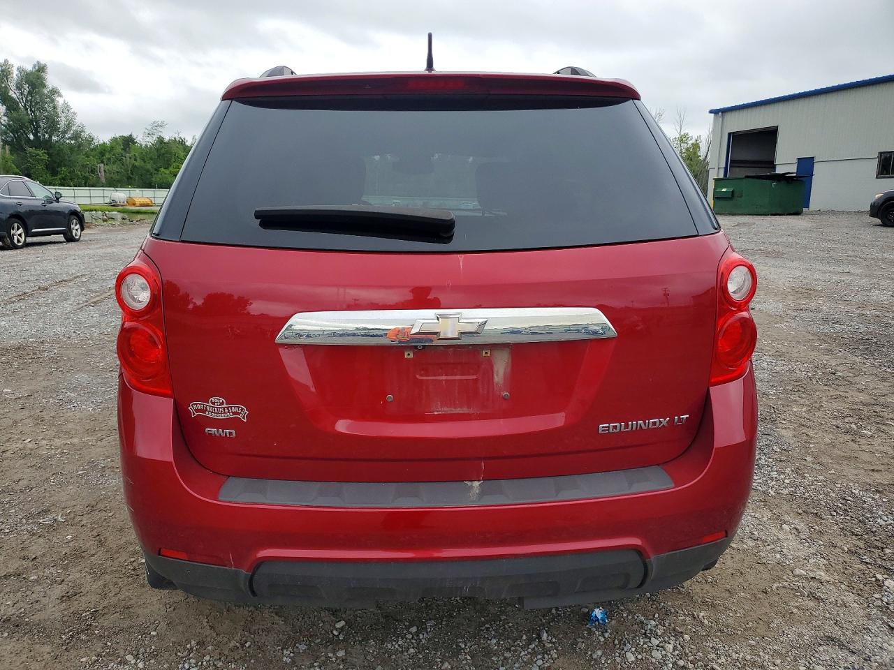2014 Chevrolet Equinox Lt Red vin: 1GNFLFEK2EZ114185