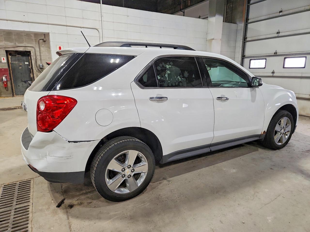 2014 Chevrolet Equinox Lt White vin: 1GNFLFEK2EZ134369