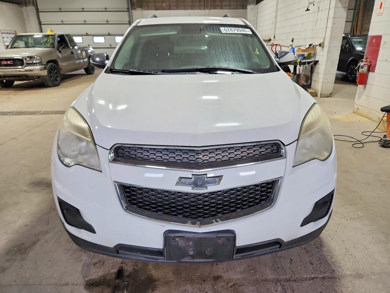 2014 Chevrolet Equinox Lt White vin: 1GNFLFEK2EZ134369