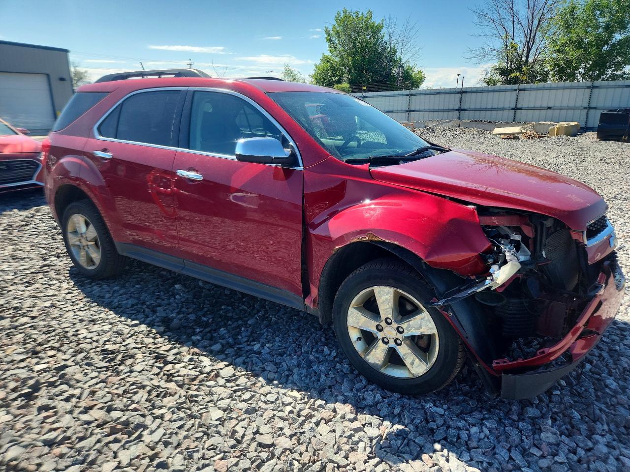 2015 Chevrolet Equinox Lt Red vin: 1GNFLFEK2FZ144031