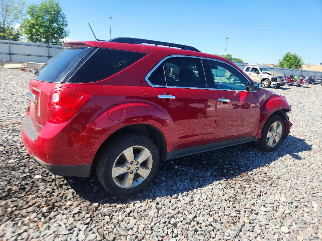 2015 Chevrolet Equinox Lt Red vin: 1GNFLFEK2FZ144031