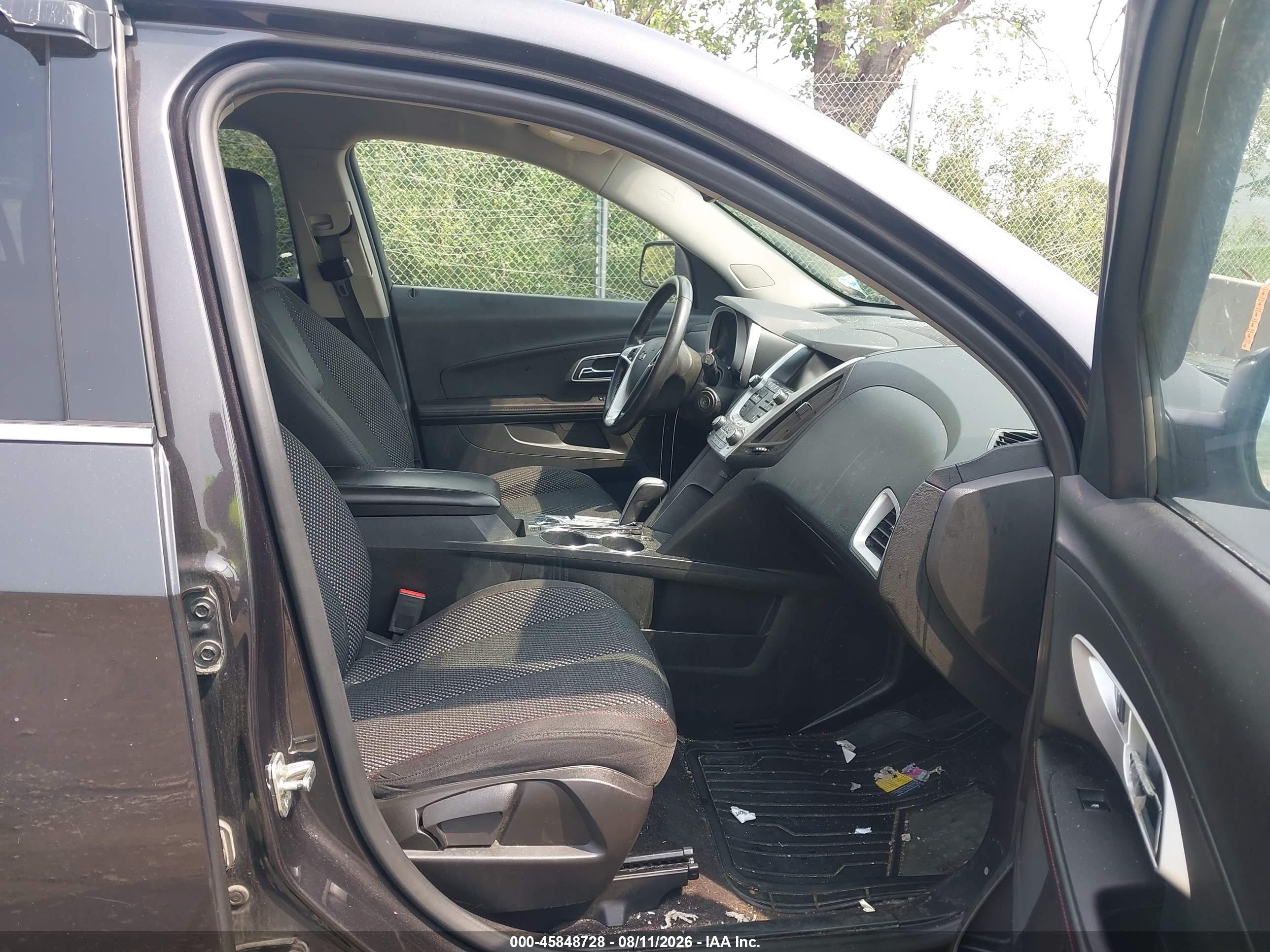 2015 Chevrolet Equinox Lt Серый vin: 1GNFLFEK4FZ146105