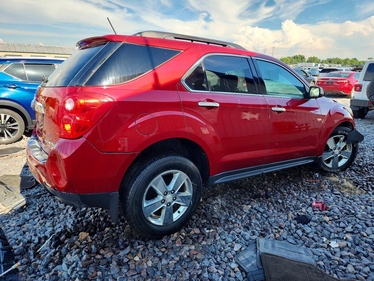 2015 Chevrolet Equinox Lt Red vin: 1GNFLFEK5FZ145206