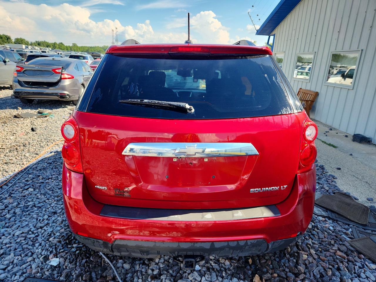 2015 Chevrolet Equinox Lt Red vin: 1GNFLFEK5FZ145206