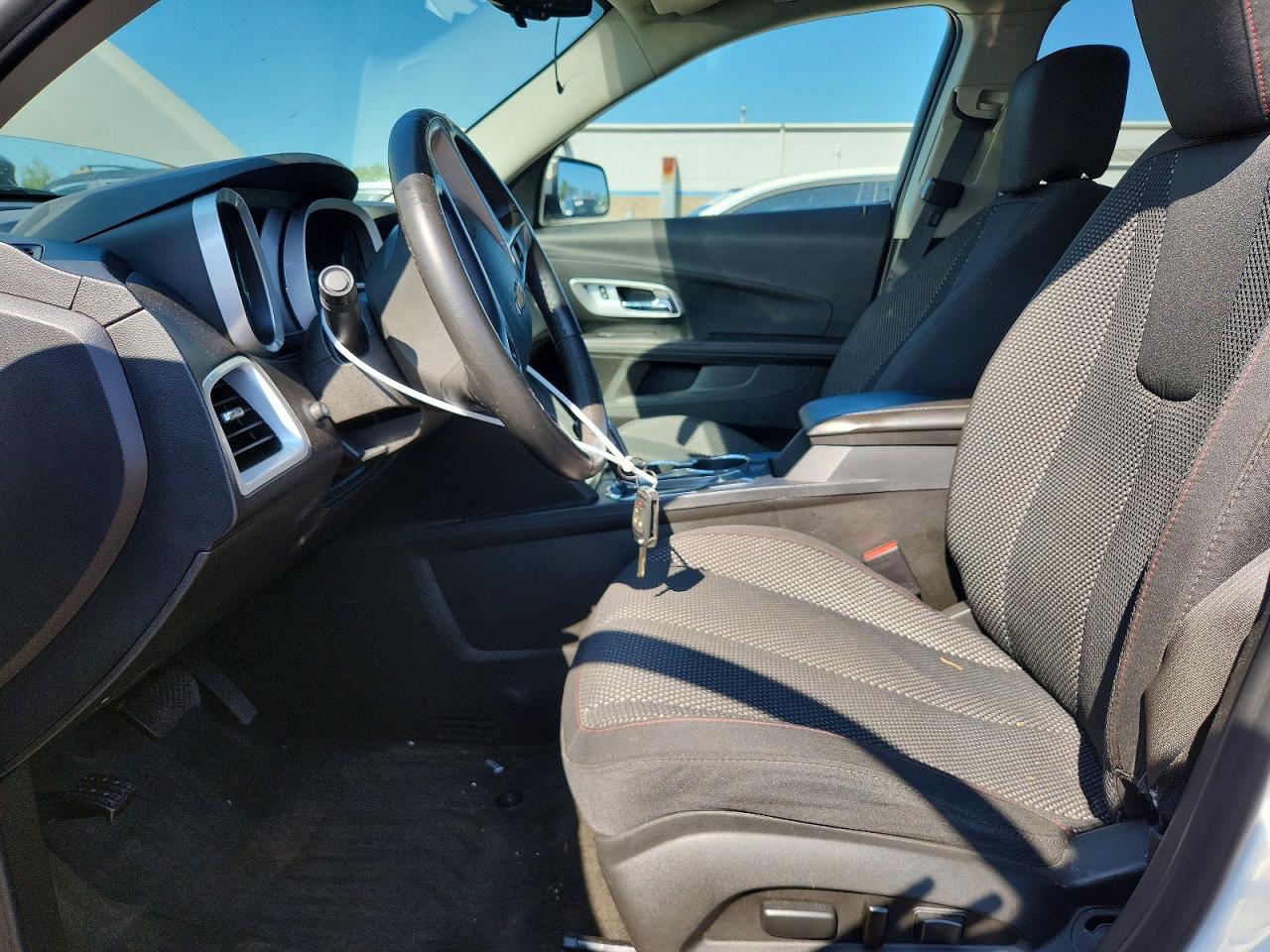 2015 Chevrolet Equinox Lt White vin: 1GNFLFEK6FZ116801