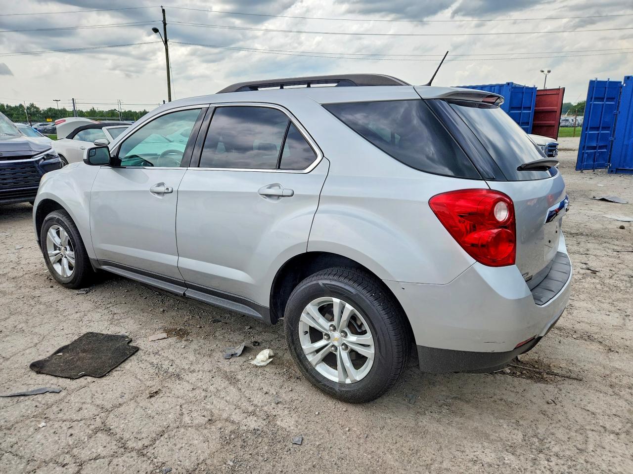 2014 Chevrolet Equinox Lt Gray vin: 1GNFLFEK7EZ136814