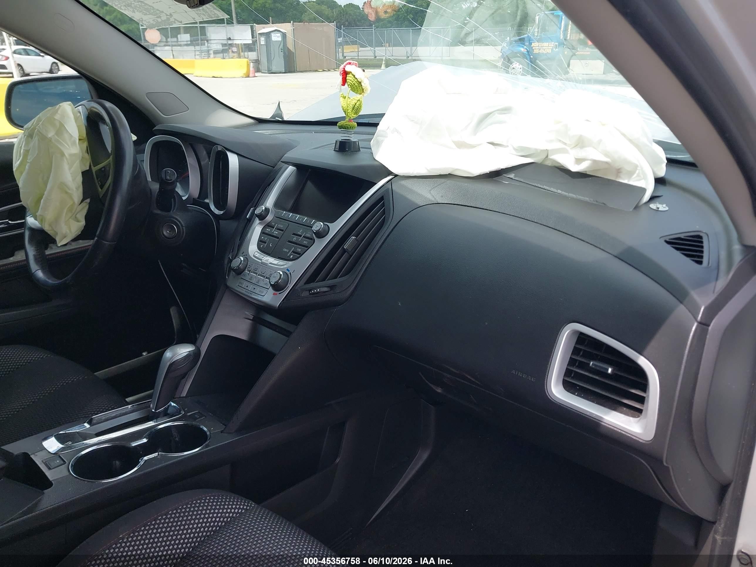 2015 Chevrolet Equinox 1lt Серебряный vin: 1GNFLFEK7FZ135275