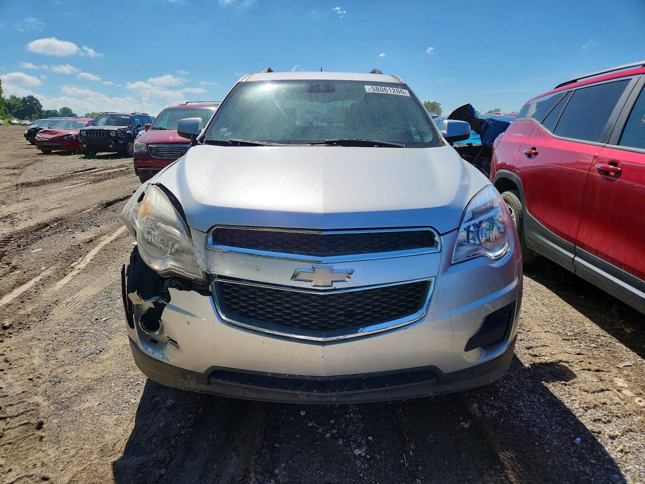 2015 Chevrolet Equinox Lt Серый vin: 1GNFLFEK7FZ138290