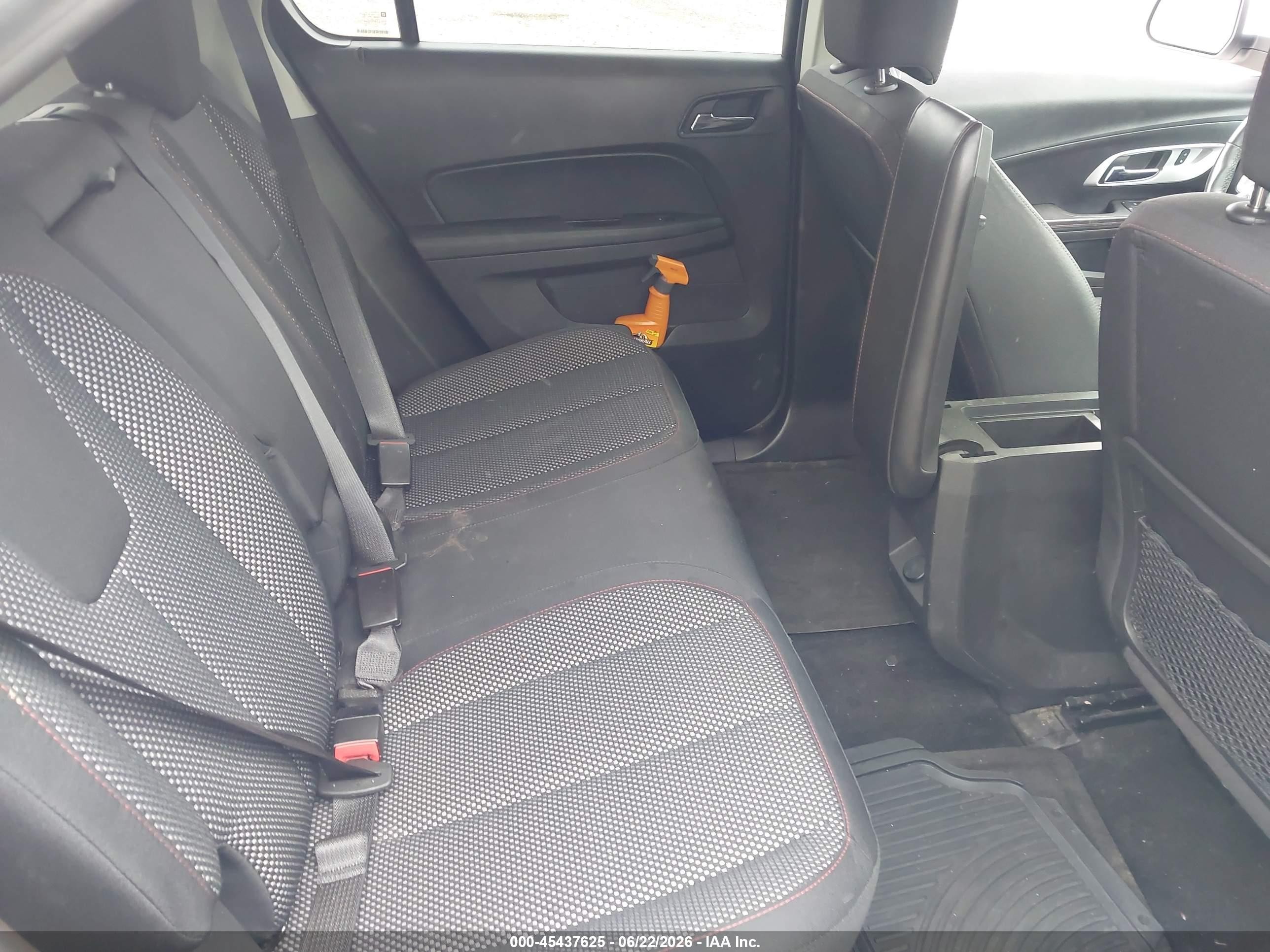2015 Chevrolet Equinox 1lt White vin: 1GNFLFEK7FZ140427