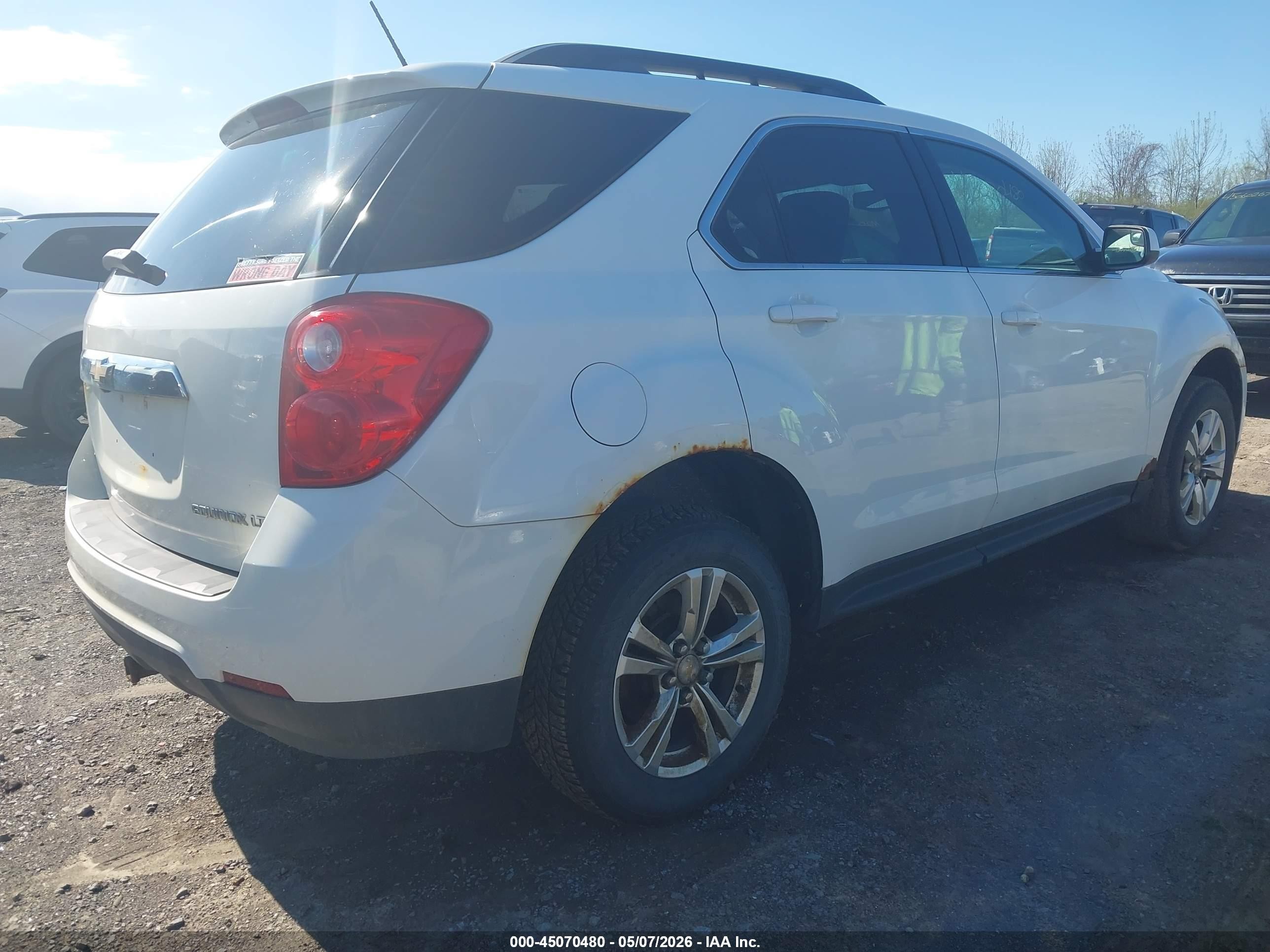 2014 Chevrolet Equinox 1lt Белый vin: 1GNFLFEK8EZ105684