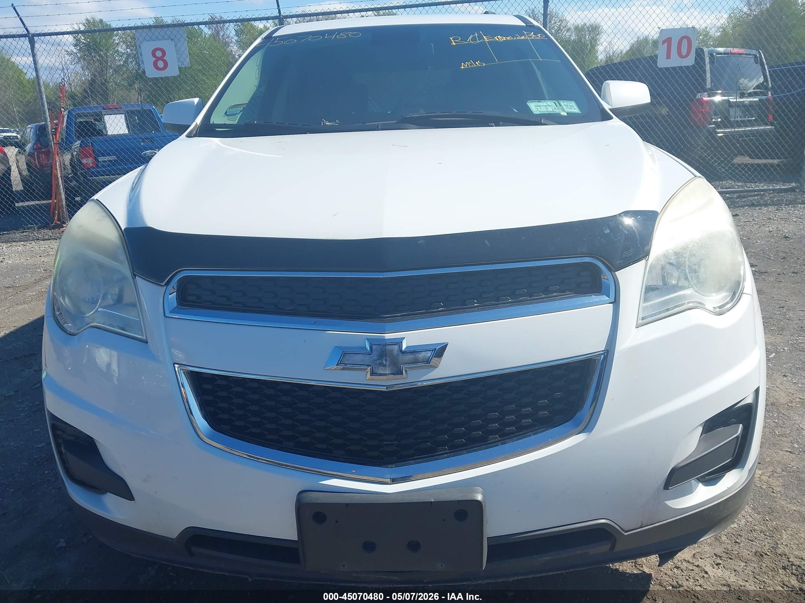 2014 Chevrolet Equinox 1lt Белый vin: 1GNFLFEK8EZ105684